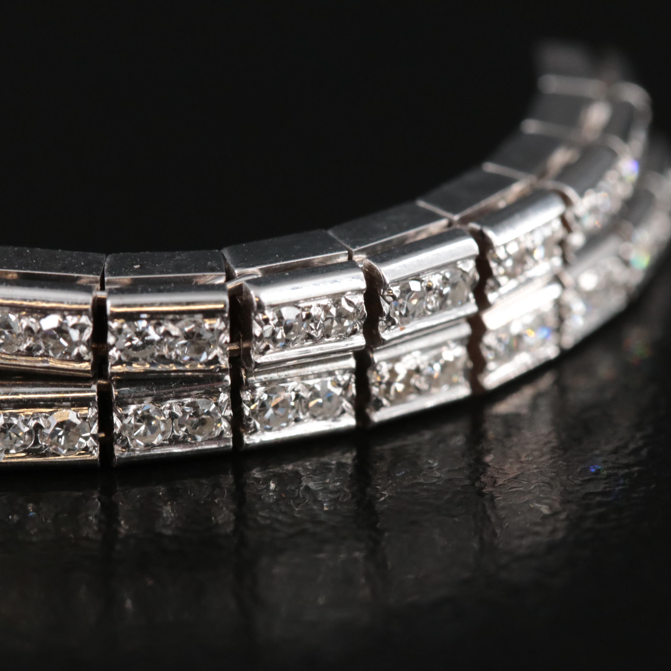 14K 0.50 CTW Diamond Line Drop Earrings