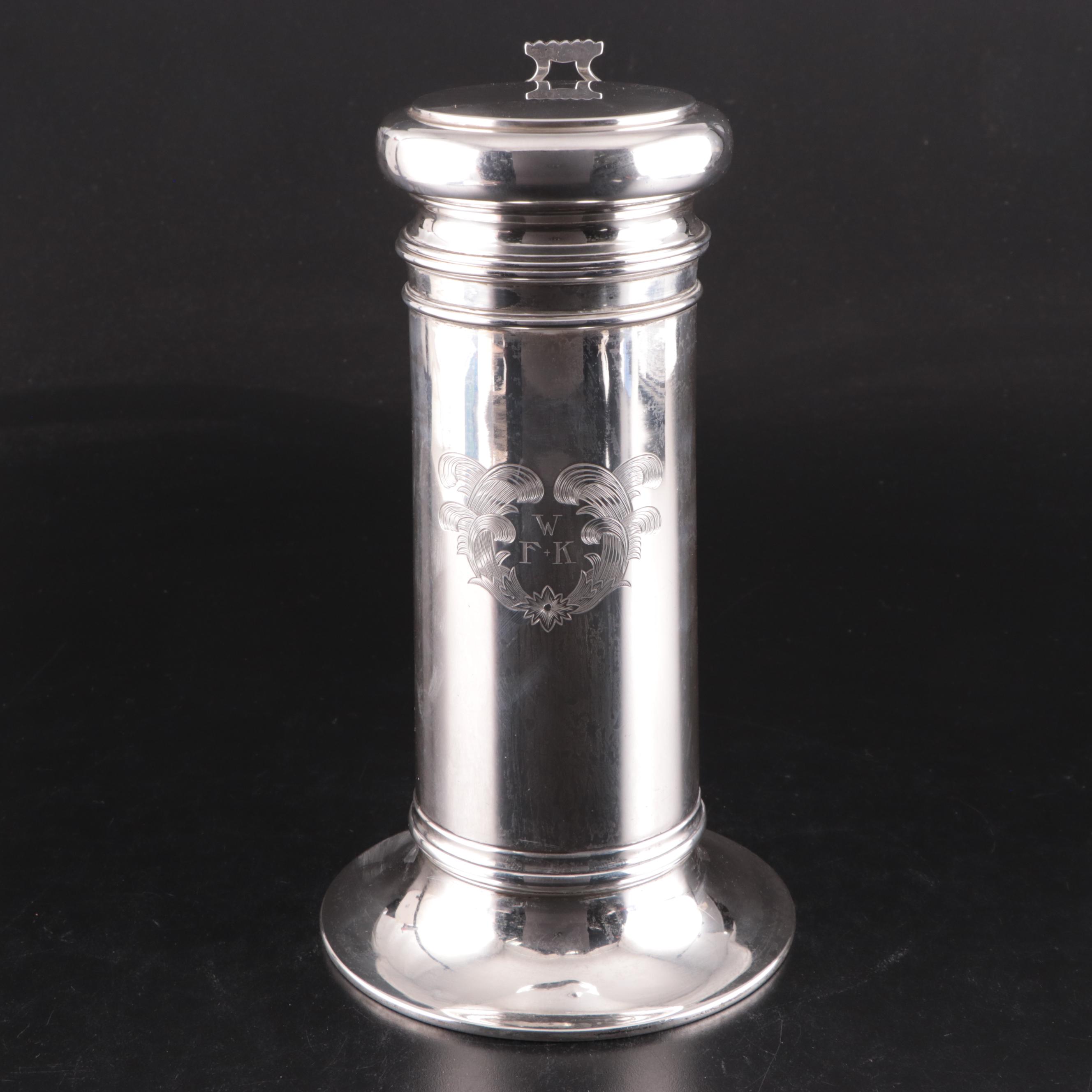 Crichton & Co Sterling Silver Tankard, Early 20th Century