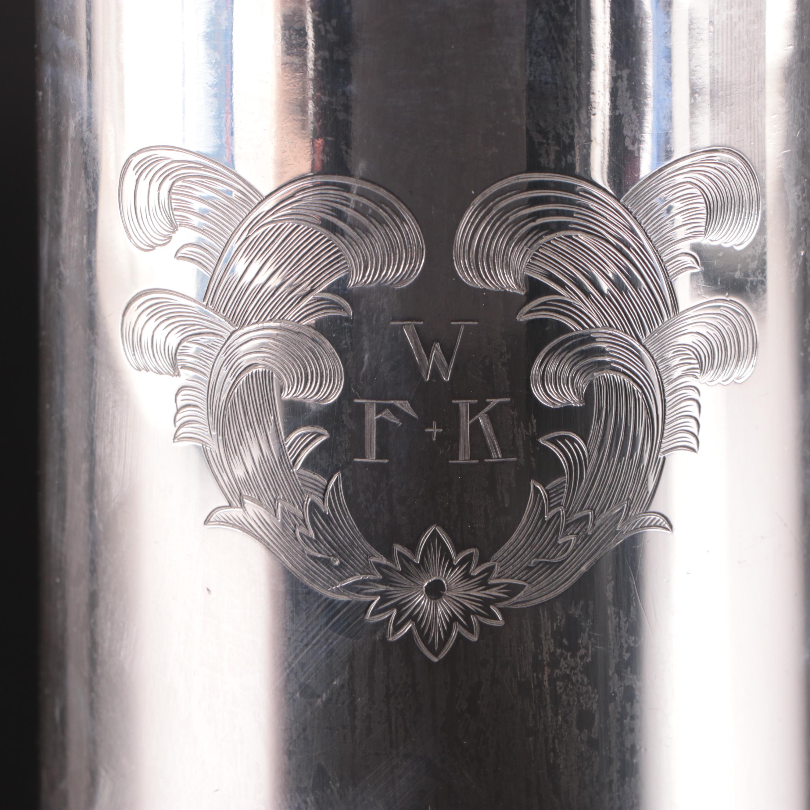 Crichton & Co Sterling Silver Tankard, Early 20th Century