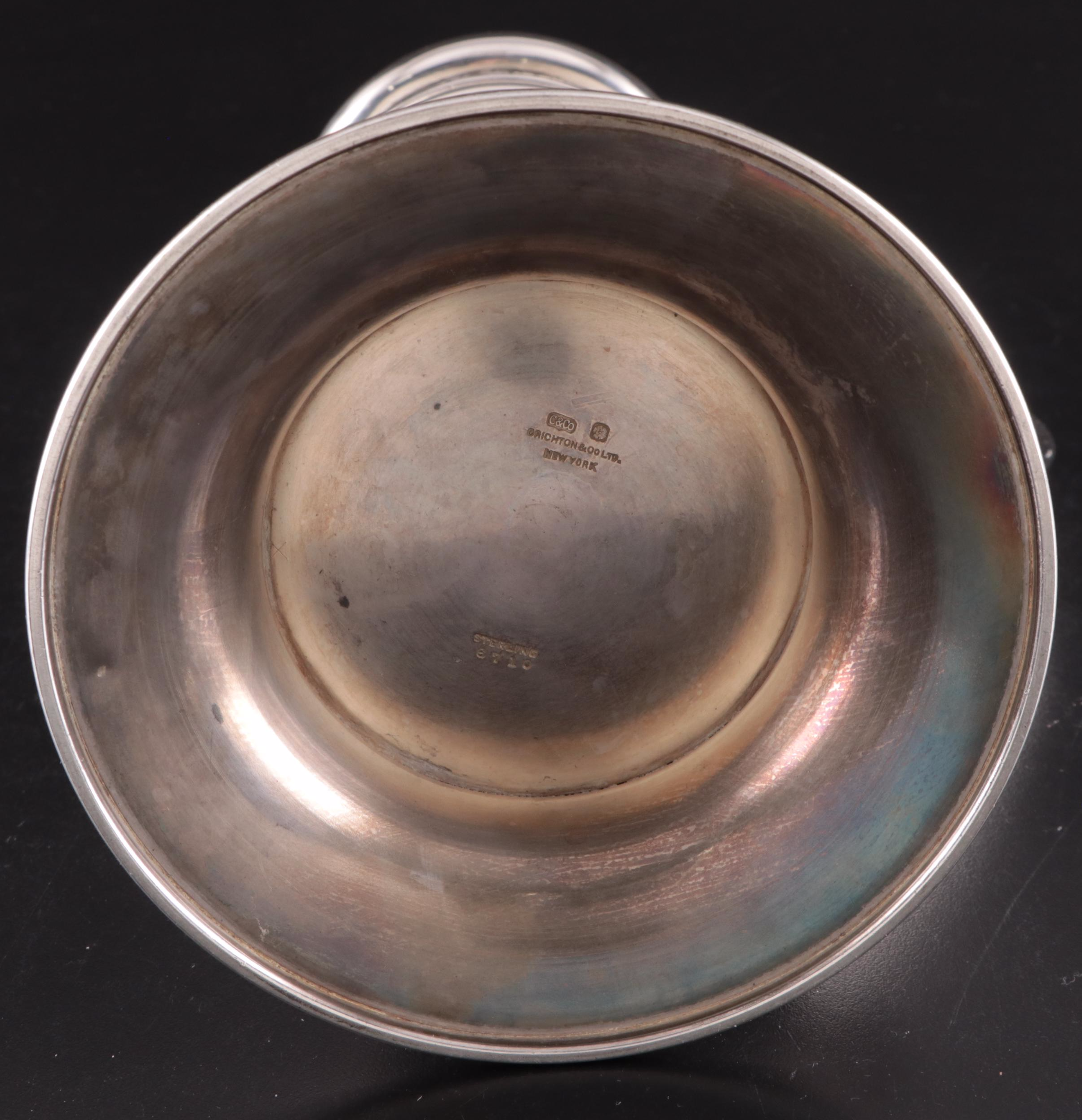 Crichton & Co Sterling Silver Tankard, Early 20th Century