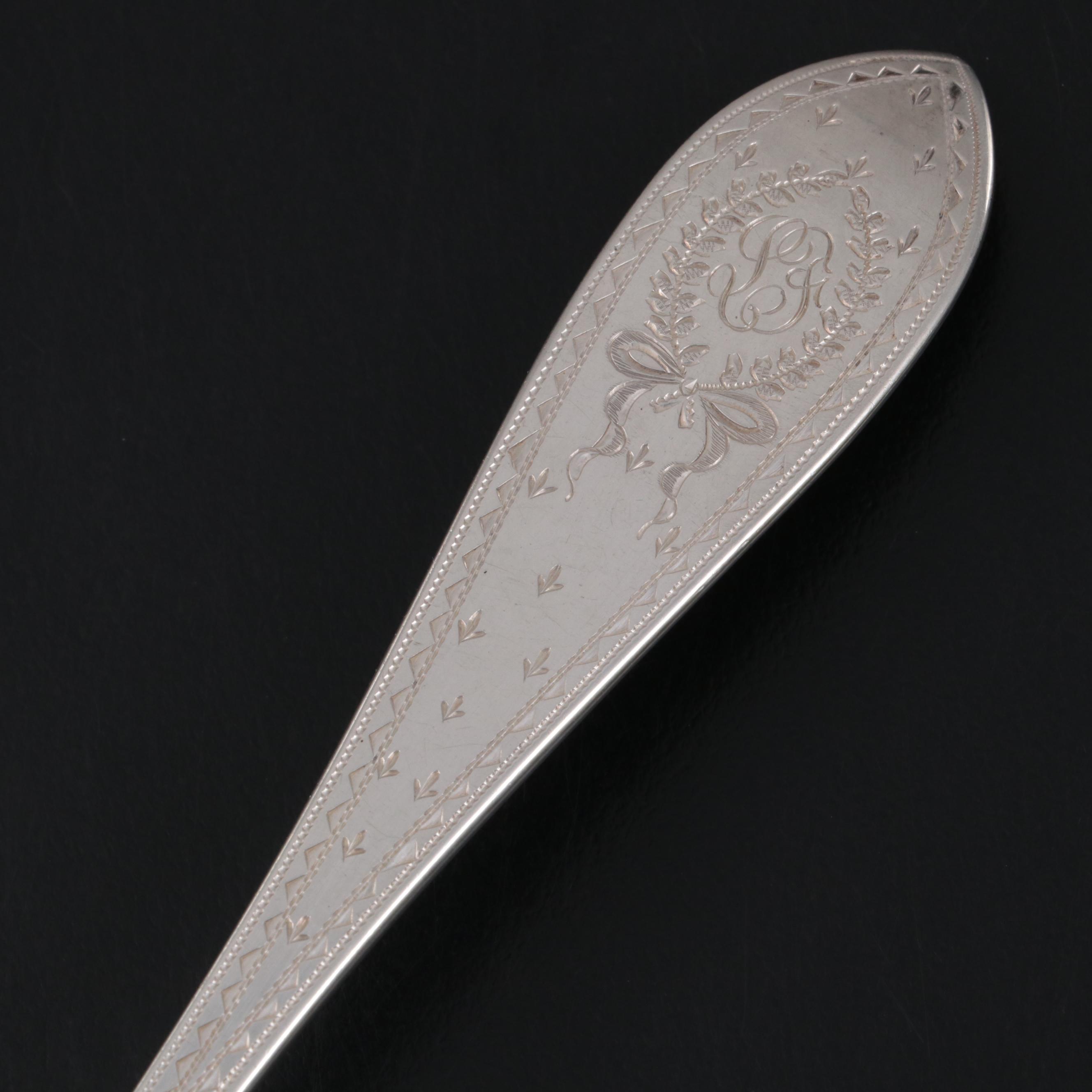 Frank M. Whiting Adams Style Sterling Silver Asparagus Server EBTH