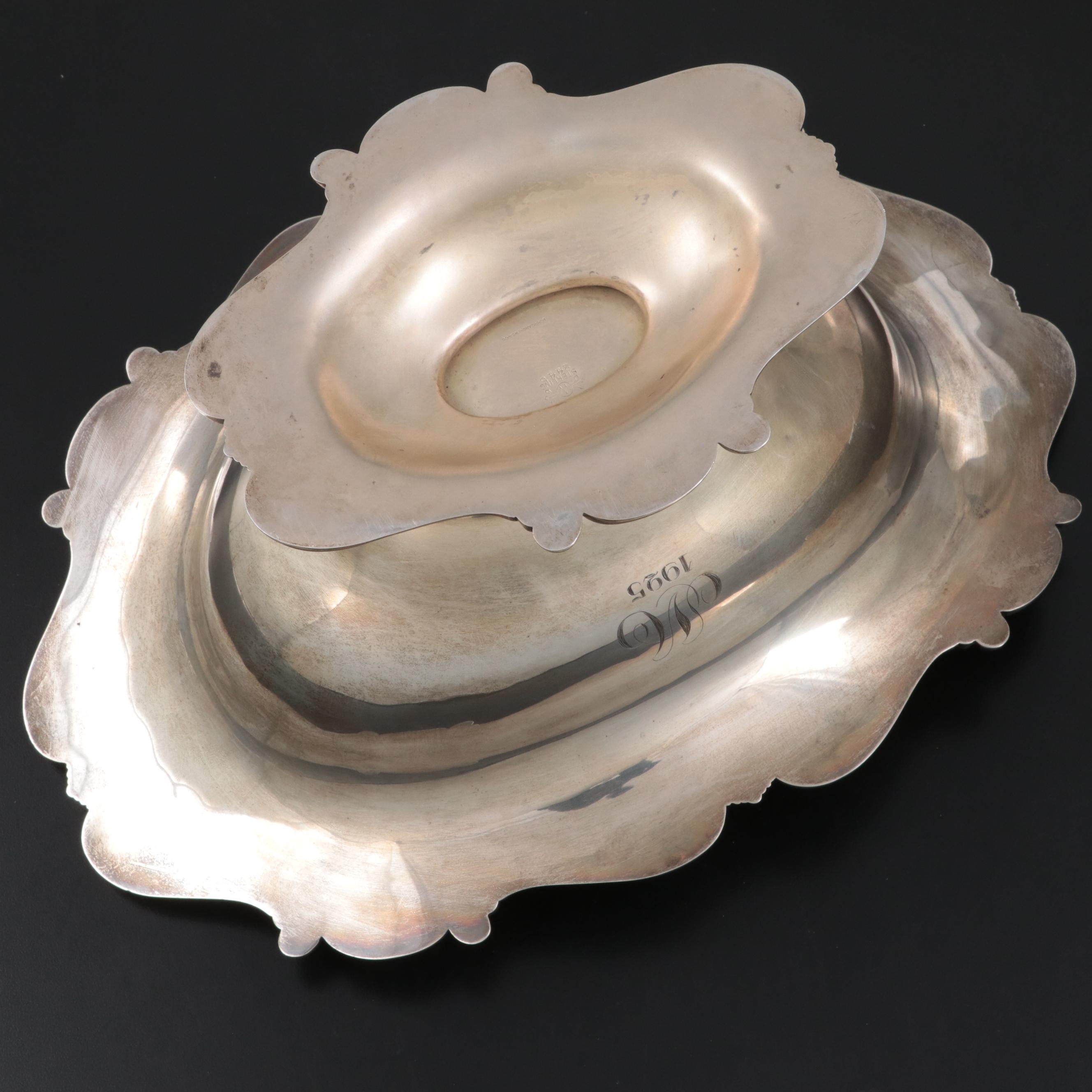 Frank M. Whiting Sterling Silver Centerpiece Bowl, Circa 1901