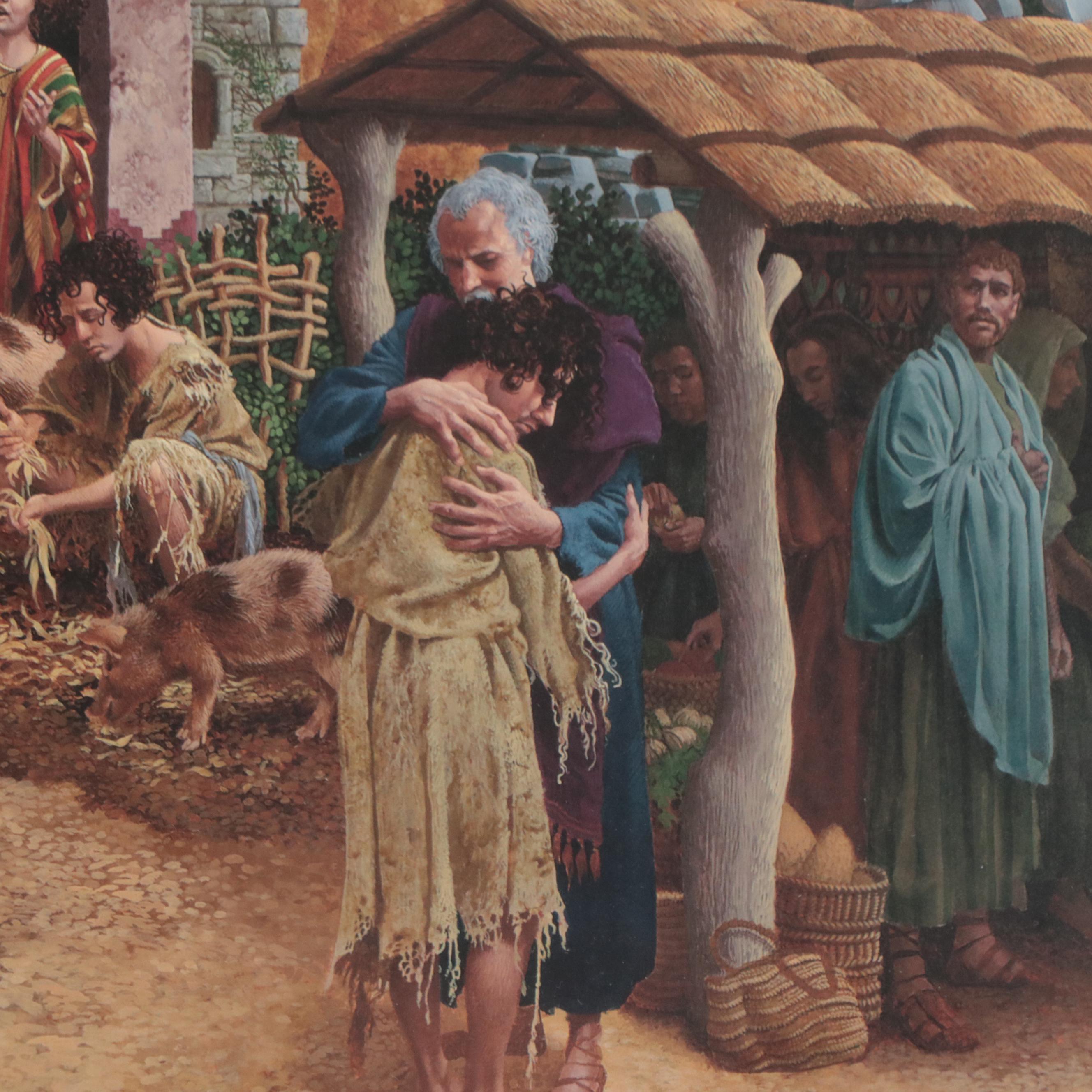 James Christensen Offset Lithograph "Parables," 2002