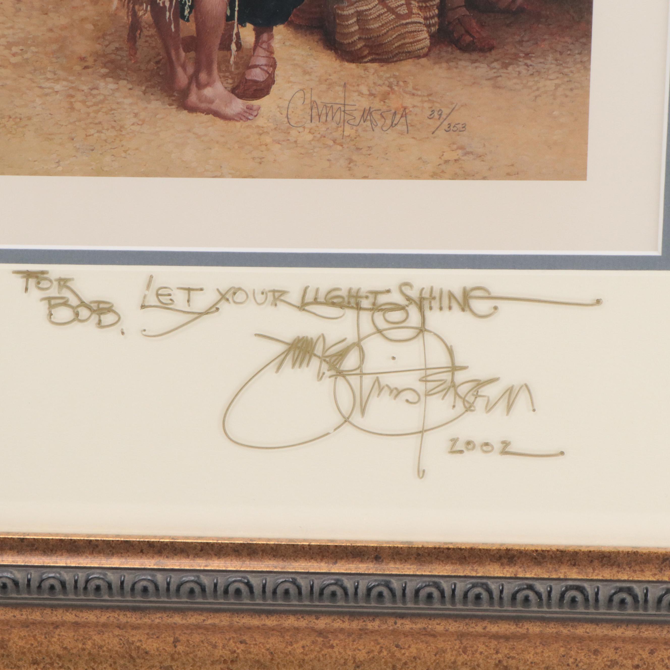 James Christensen Offset Lithograph "Parables," 2002