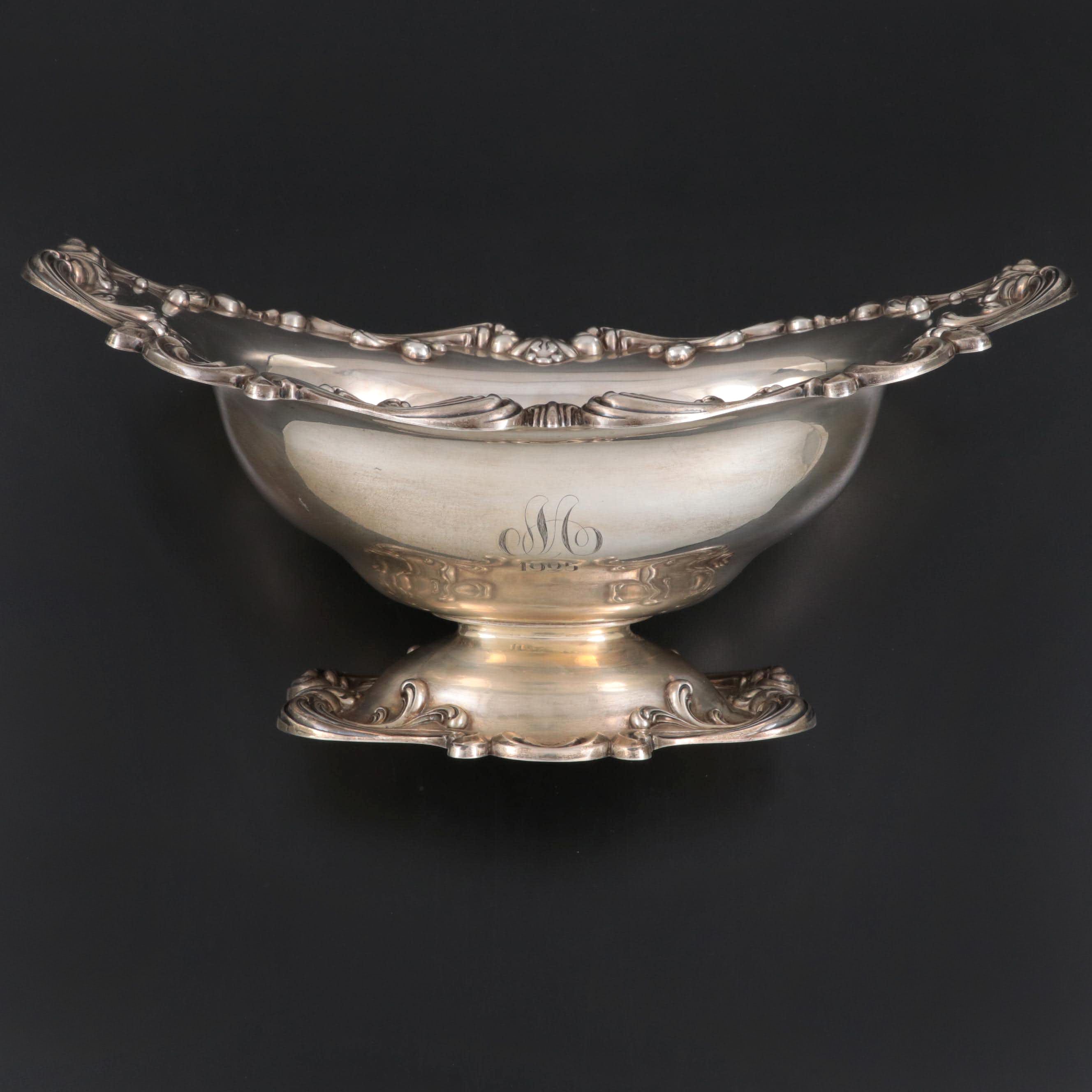 Frank M. Whiting Sterling Silver Centerpiece Bowl, Circa 1901