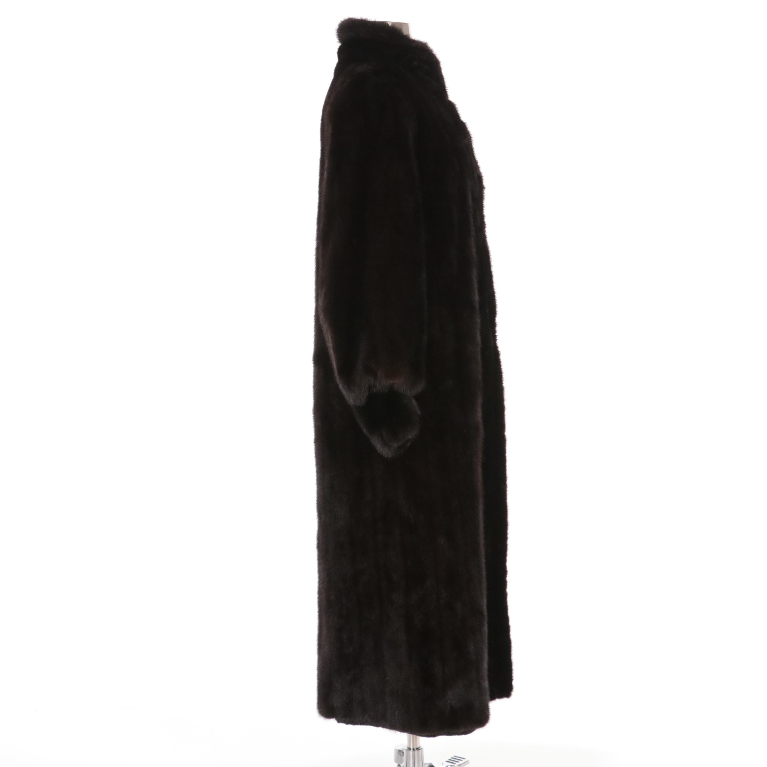 Black Diamond Ranch Mink Fur Coat for Koslow's Furs