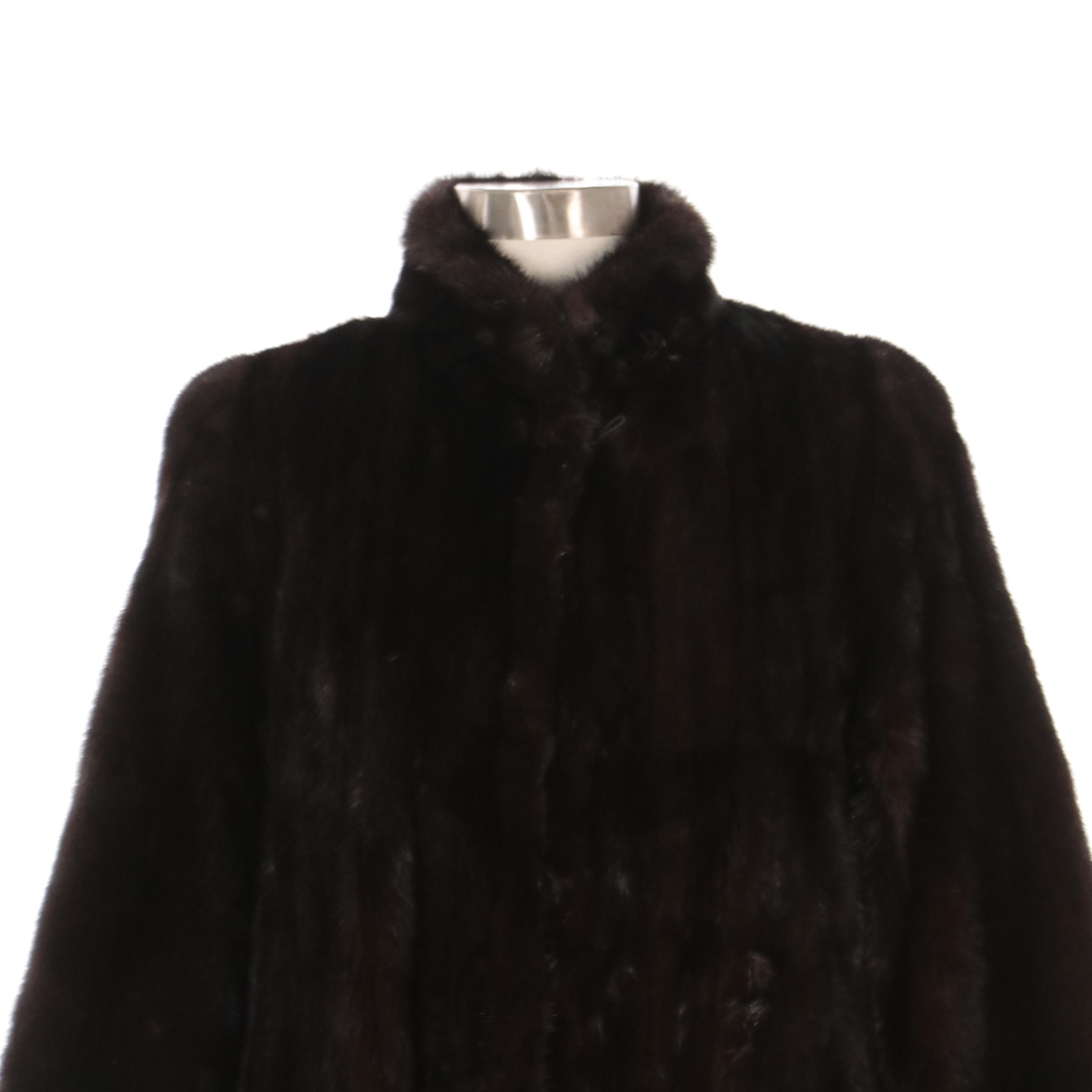 Black Diamond Ranch Mink Fur Coat for Koslow's Furs