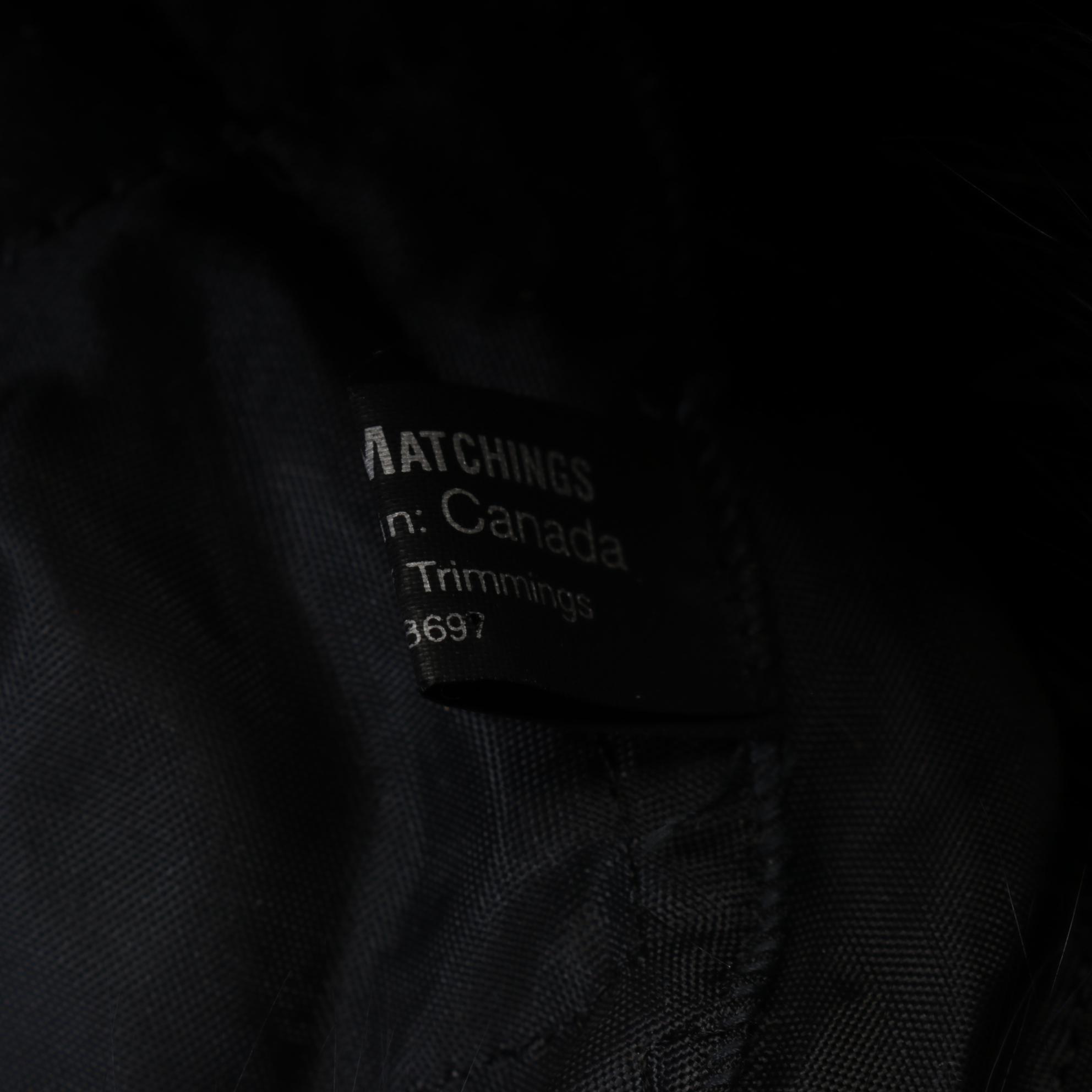 Mitchie's Matchings Chocolate Fox Trim Hat