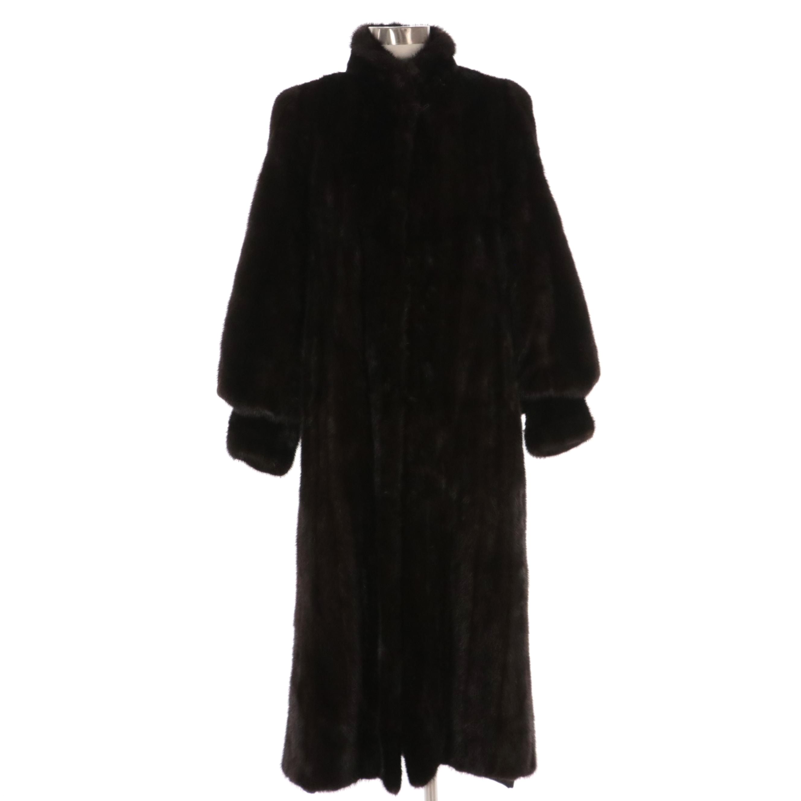Black Diamond Ranch Mink Fur Coat for Koslow's Furs