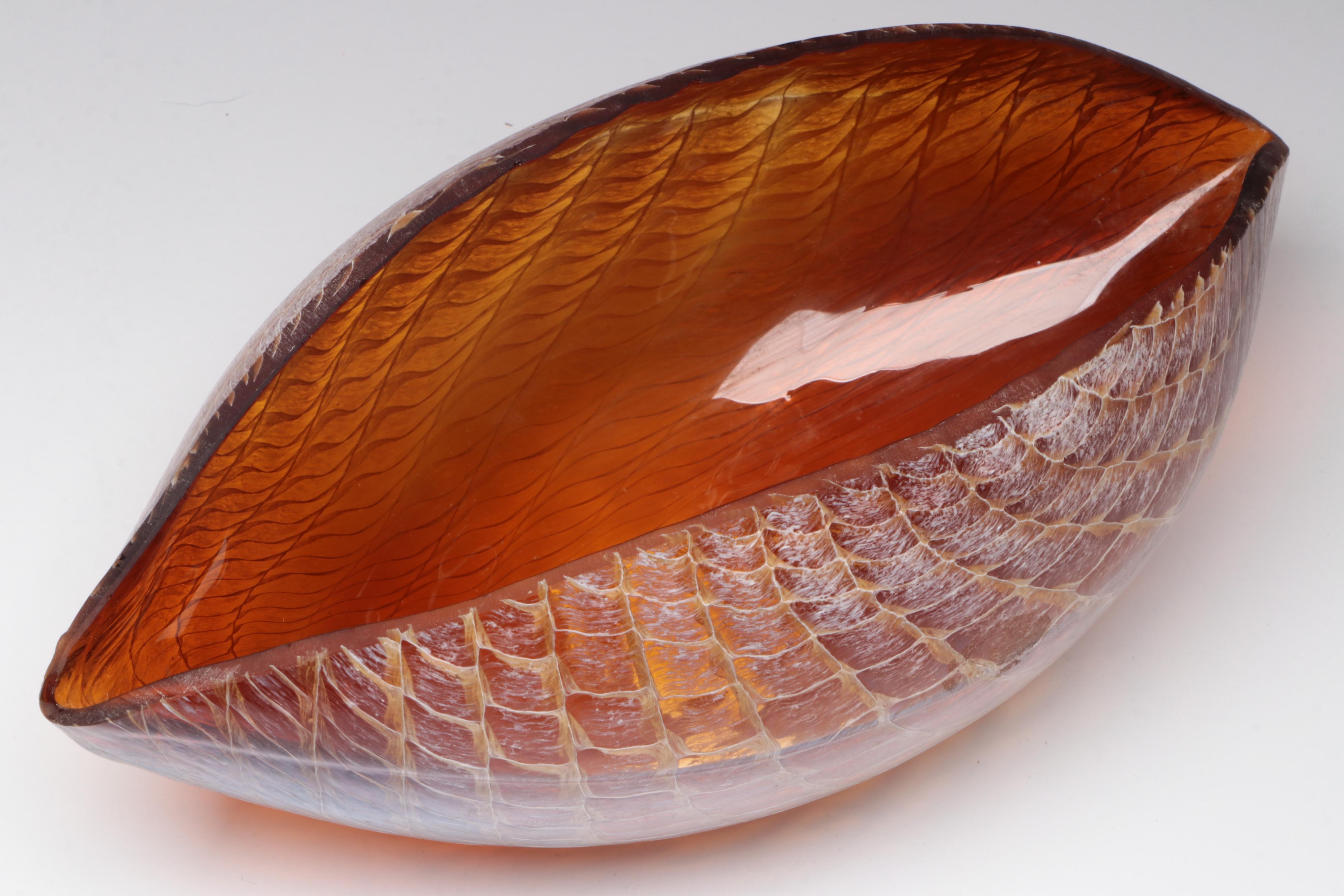 Cased Glass, Pink and Amber Glass Lamp Shades