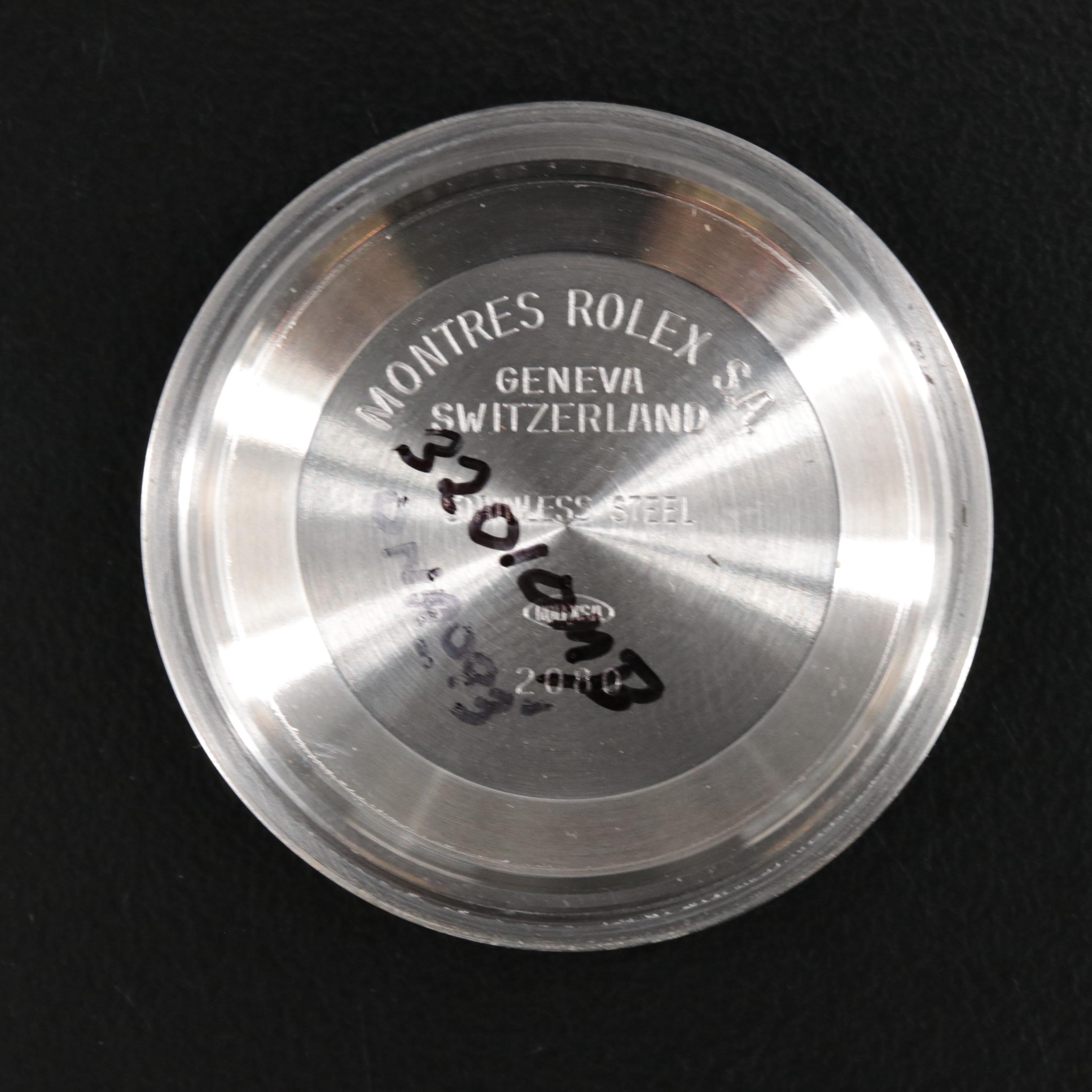 2000 Rolex Oyster Perpetual Datejust Watch