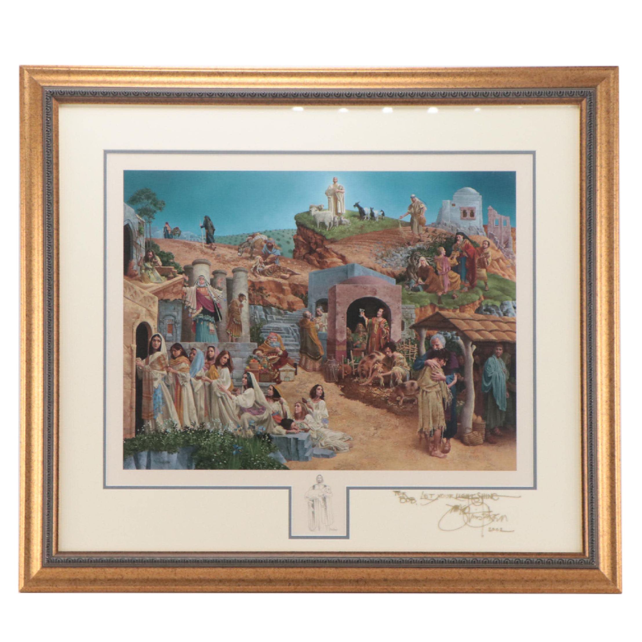 James Christensen Offset Lithograph "Parables," 2002