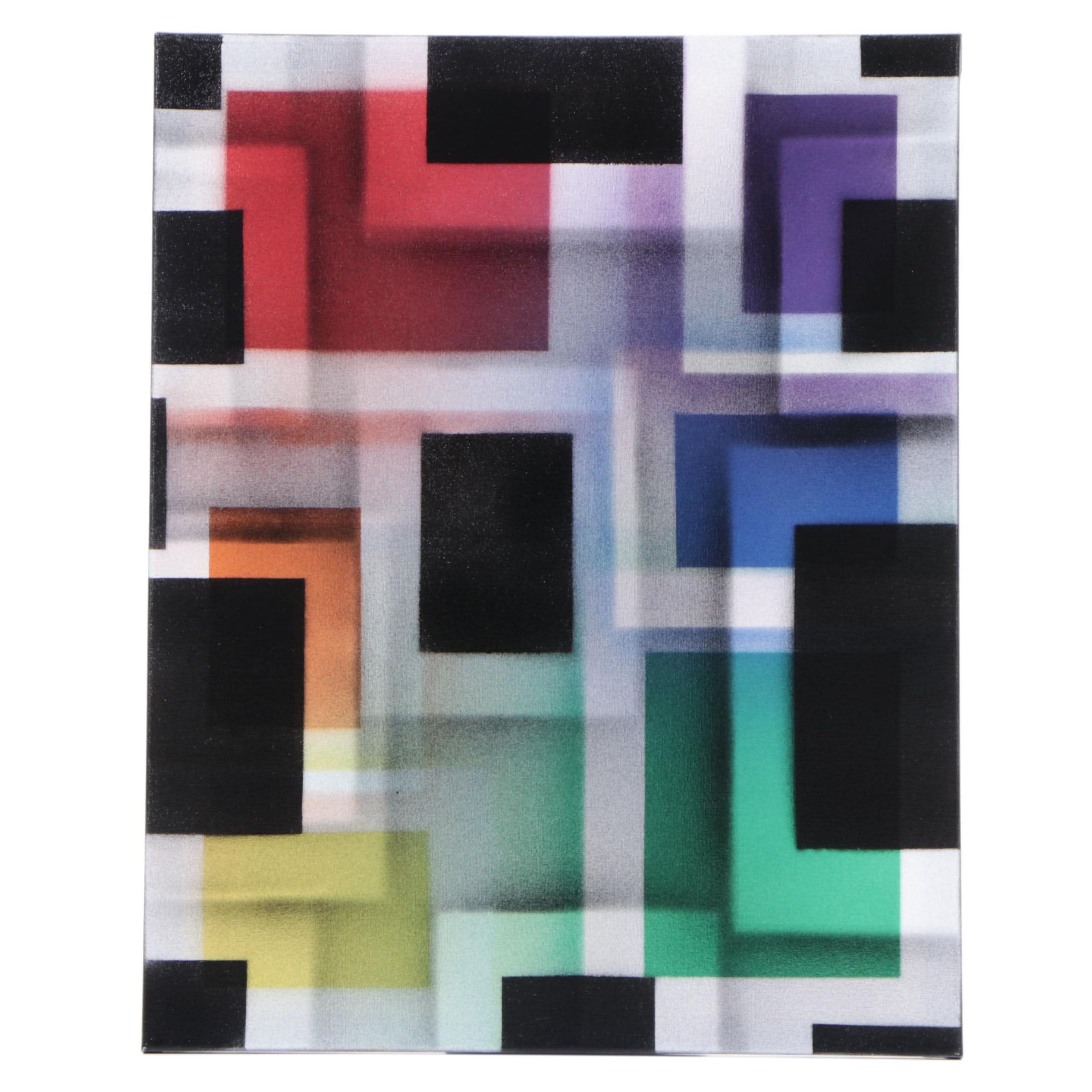 Jason Michael Durham Mixed Media Painting "Passing Through," 2023