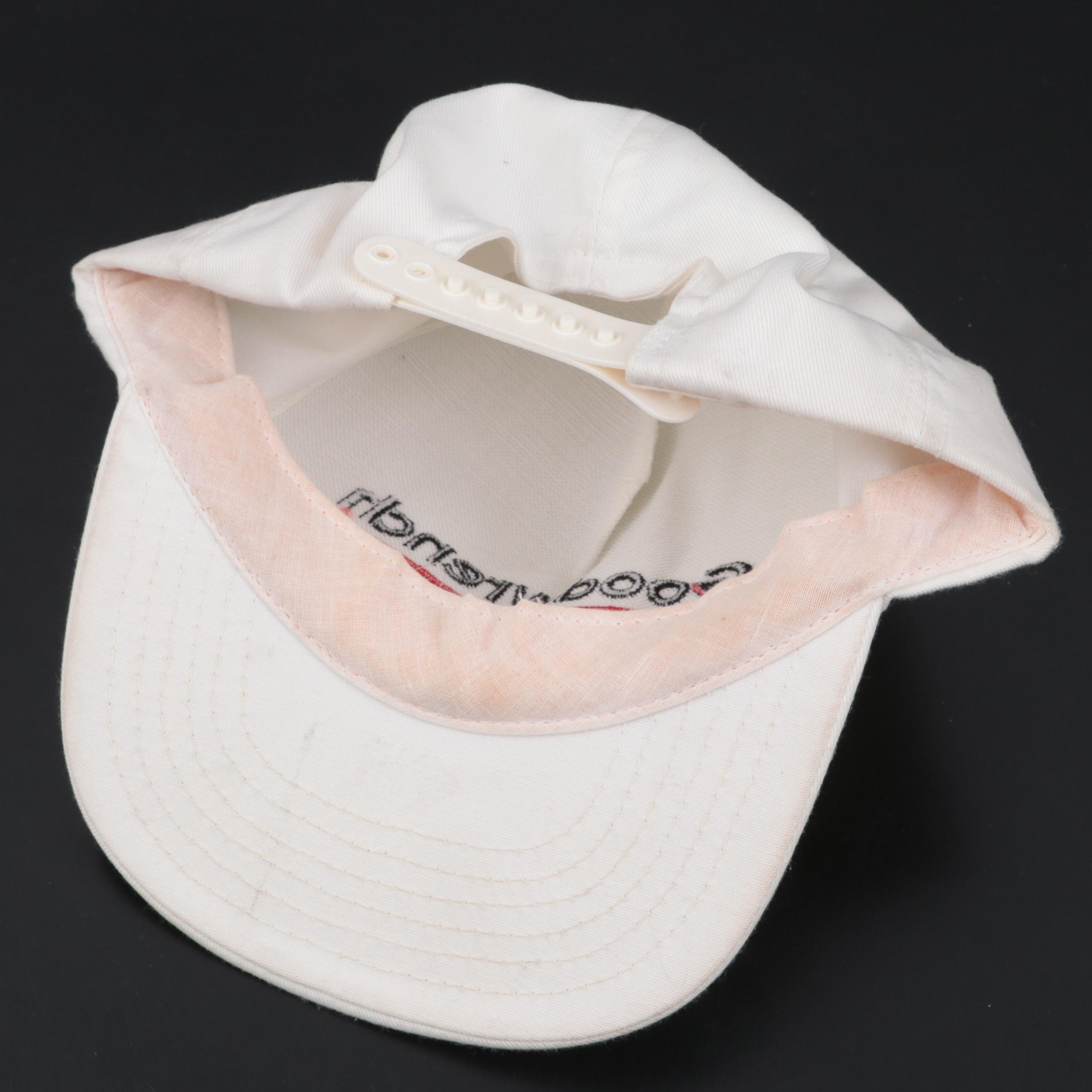 Dale Earnhardt Sr. Signed Hat with Dale Earnhardt Jr. Signed Photograph