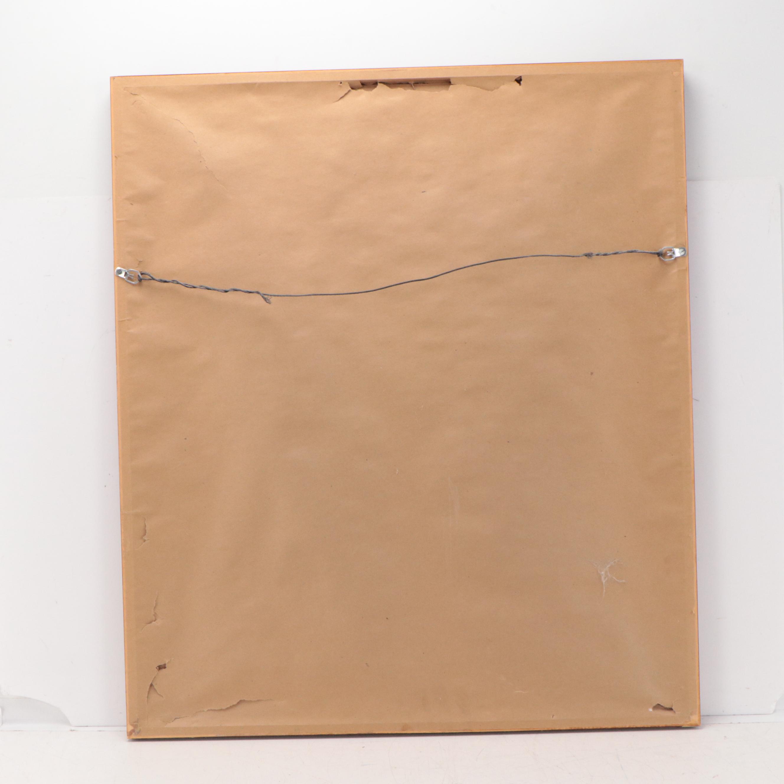 Syd Kramer Abstract Landscape Monotype