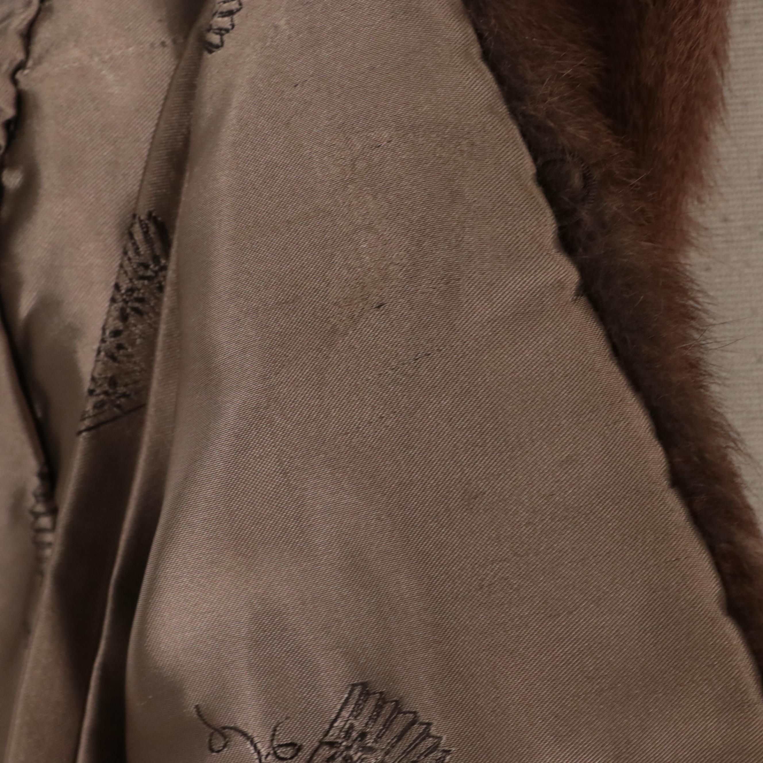 Squirrel Fur Stole from Nicholas Furs, Mid-20th Century