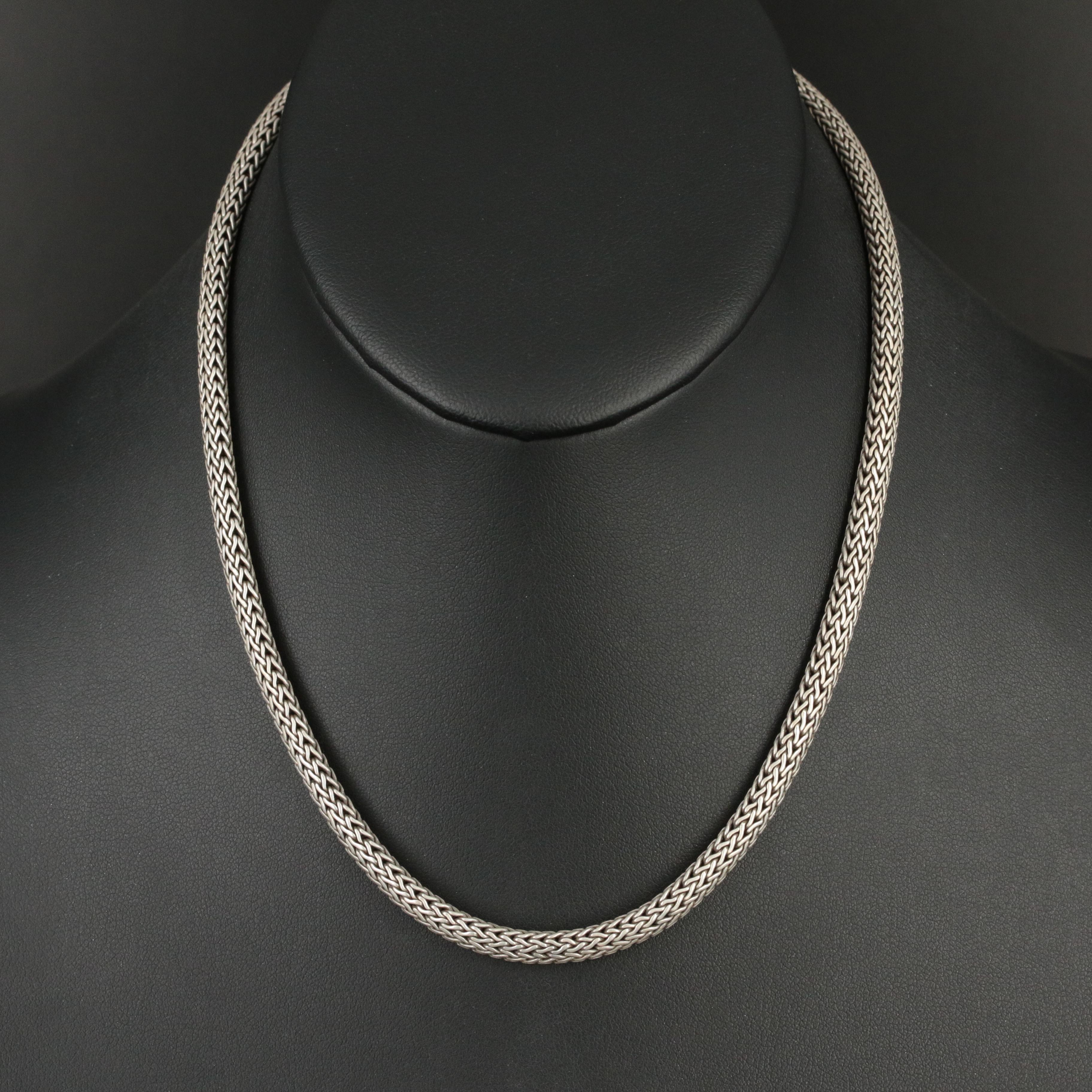 John Hardy "Classic Chain" Wheat Necklace