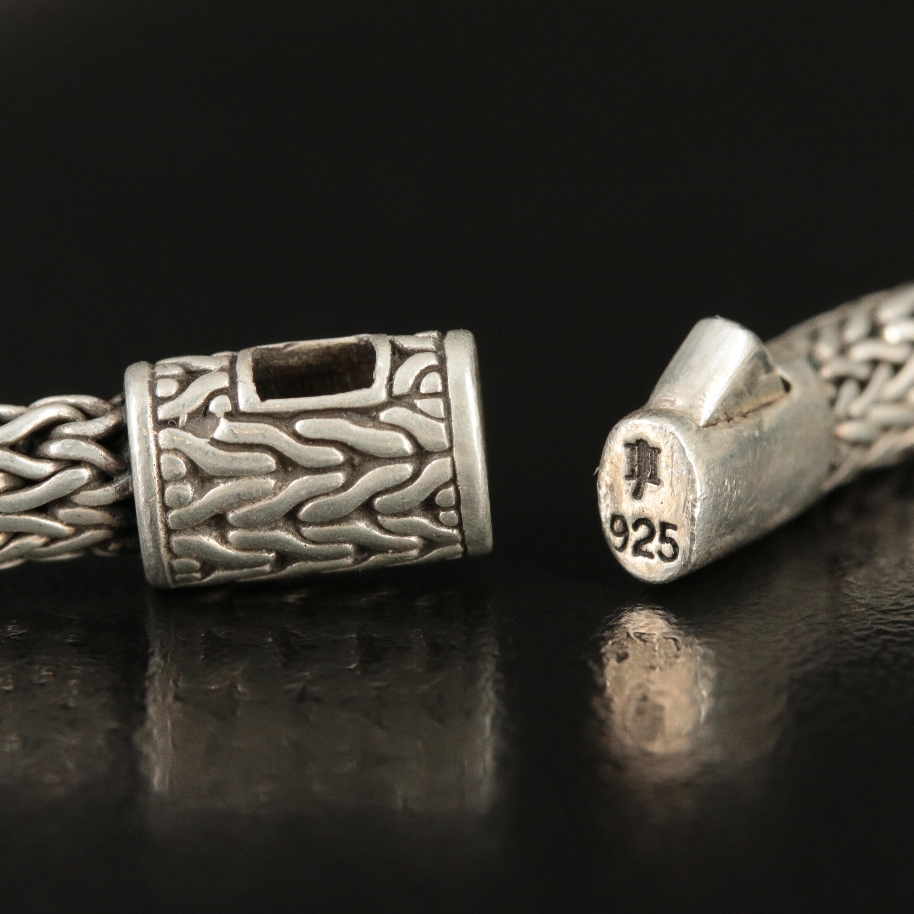 John Hardy "Classic Chain" Wheat Necklace