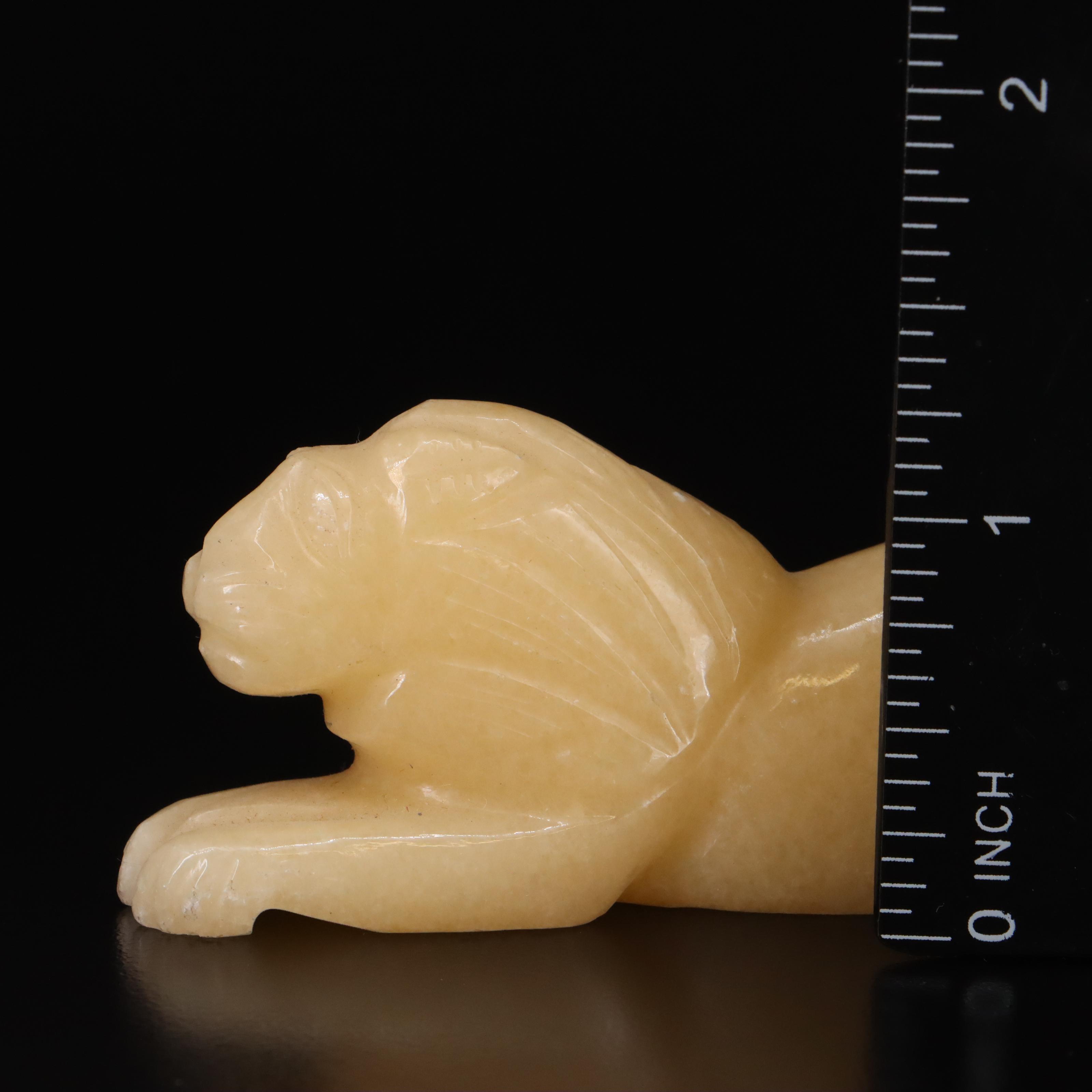 Gemstone Animal Figurines Including Swans, Lions and Turtles