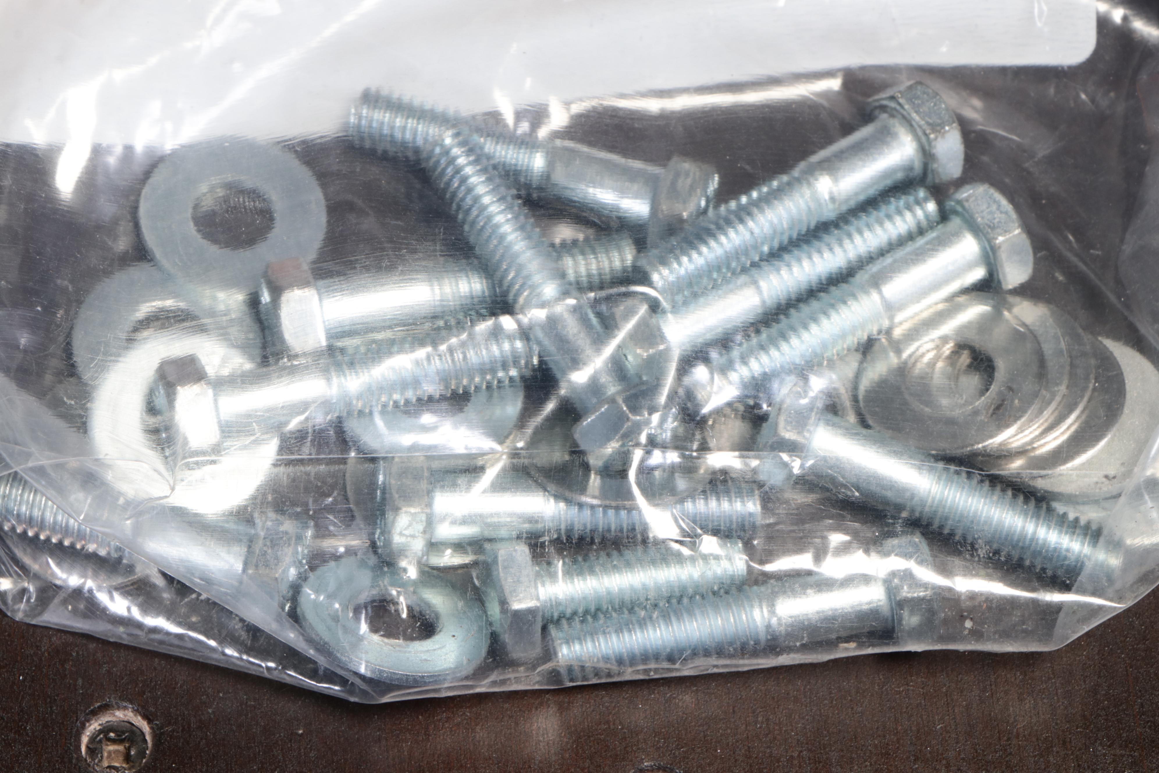 Contemporary Ebonized and Chromed Metal Double-Pedestal Extending Dining Table