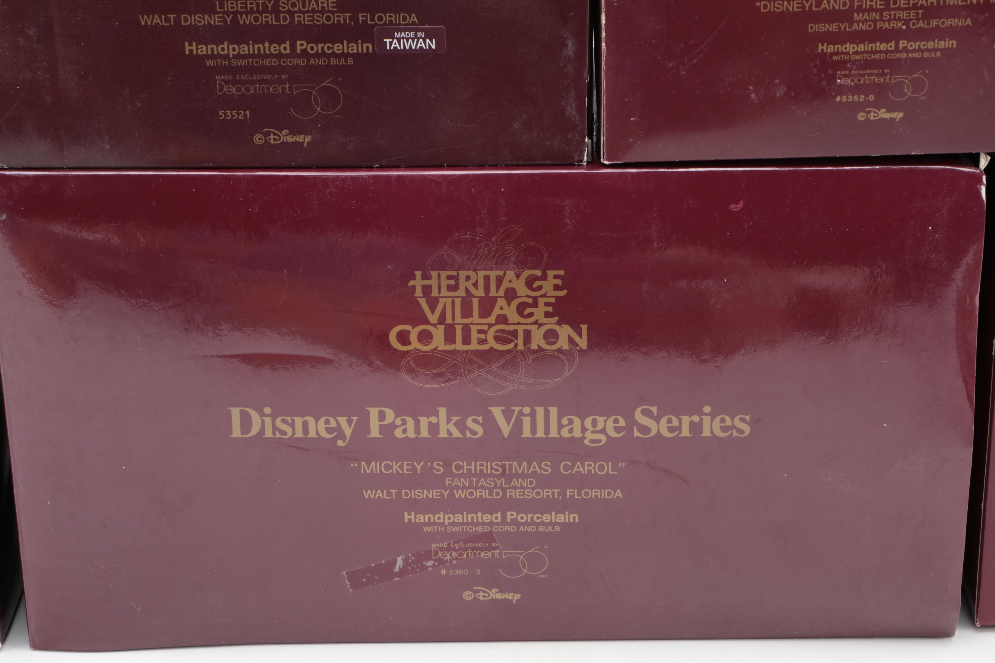 Department 56 Heritage Village Collection Disney Parks Village Series Figurines