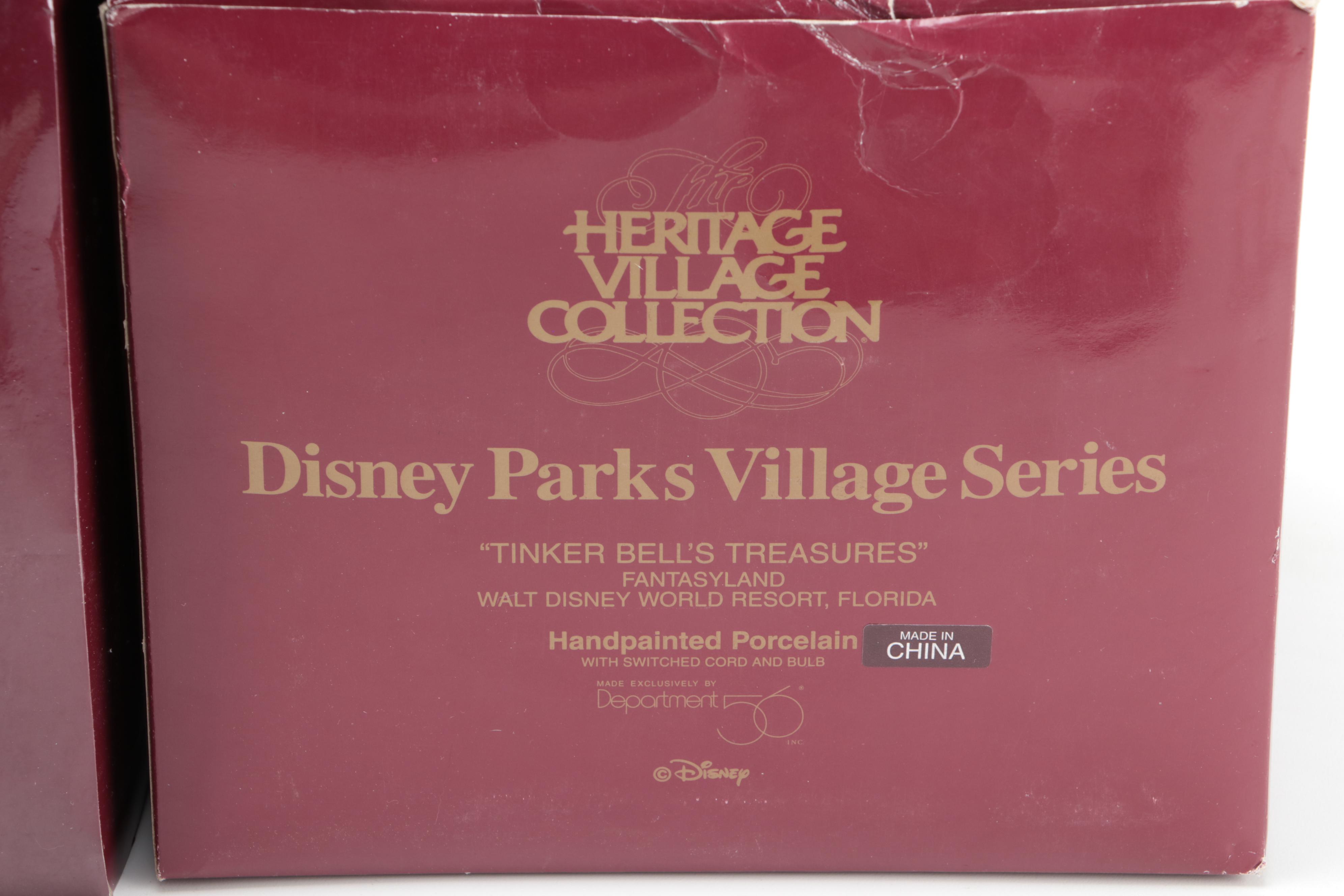 Department 56 Heritage Village Collection Disney Parks Village Series Figurines