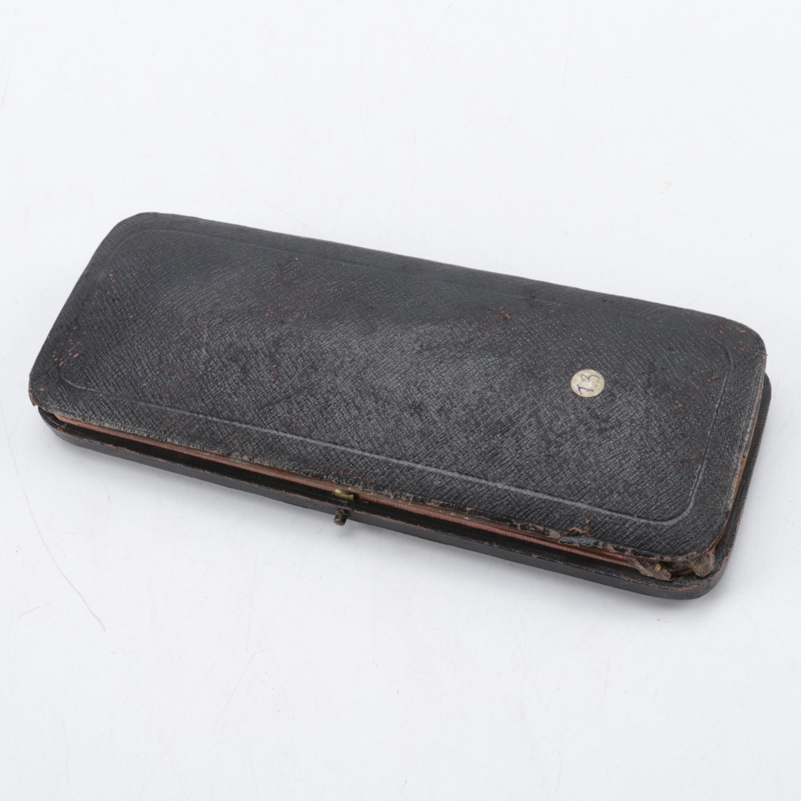 Levi & Salaman Sterling Silver Repoussé Cherubic Buttons, 1901