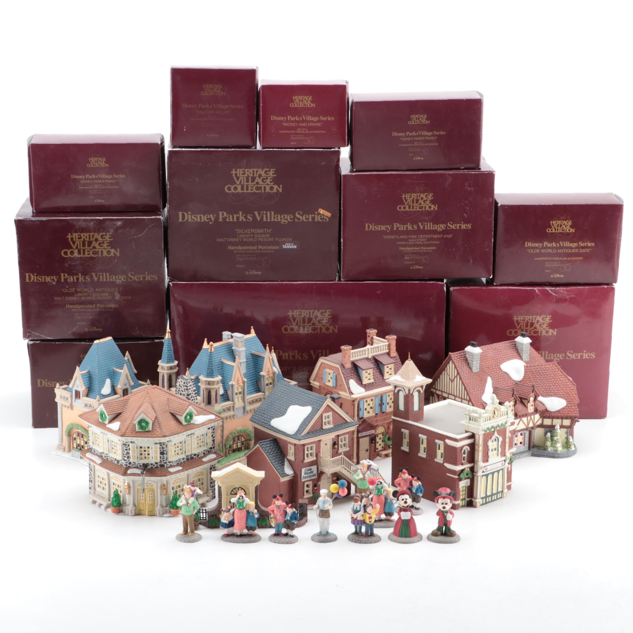 Department 56 Heritage Village Collection Disney Parks Village Series Figurines