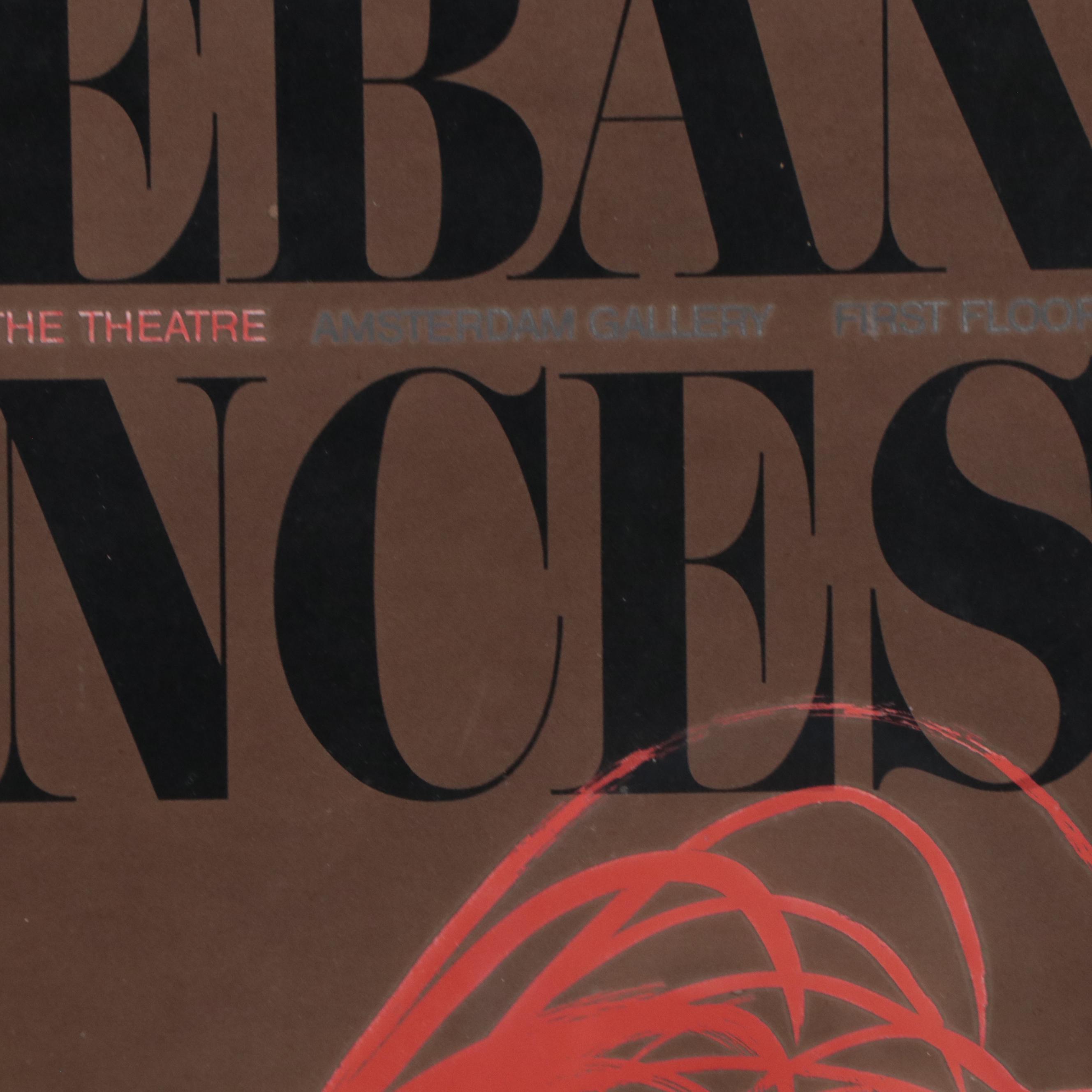 Amsterdam Gallery Serigraph Poster After Esteban Francés