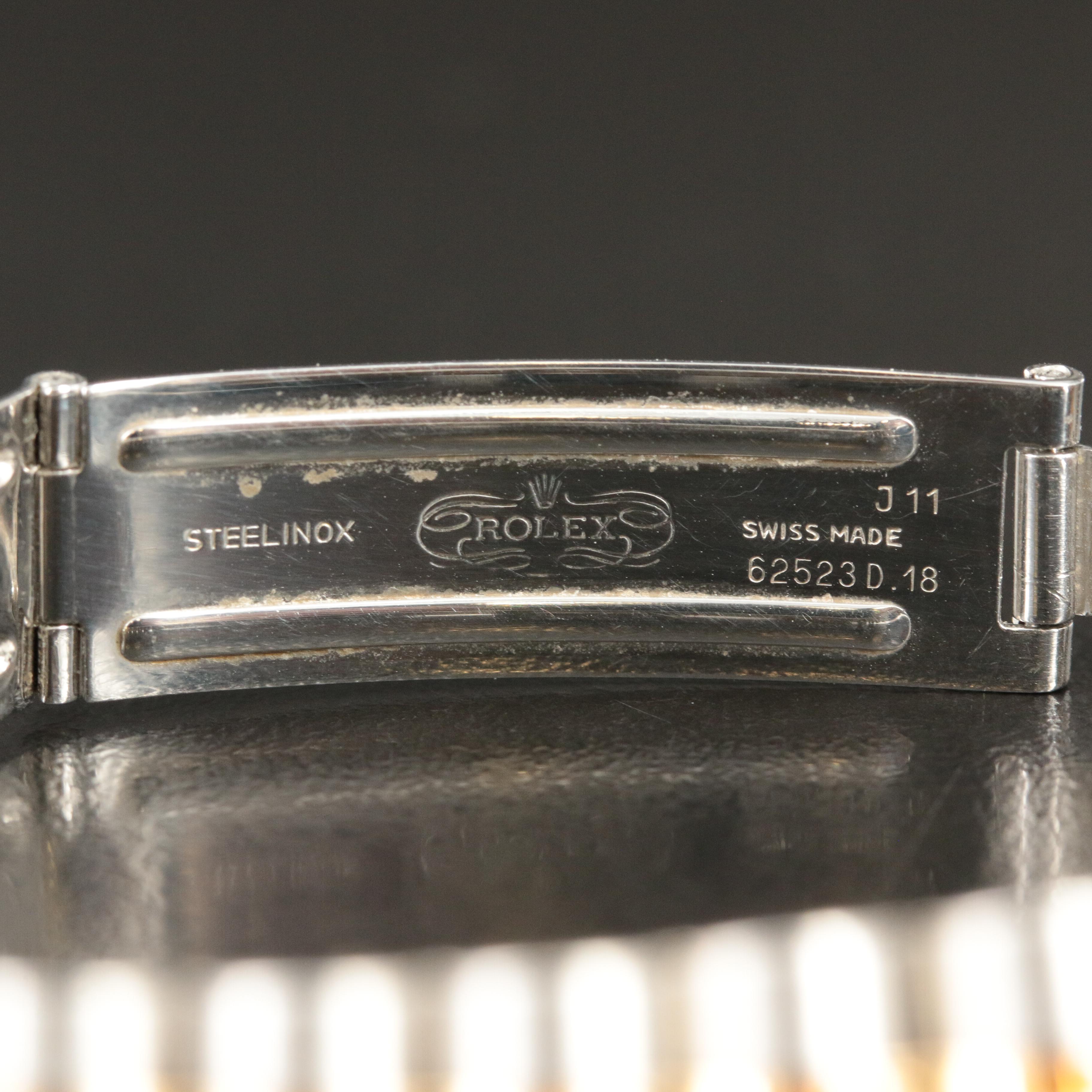 1985 Rolex Custom Mother-of-Pearl Dial, Diamond Bezel Datejust Watch