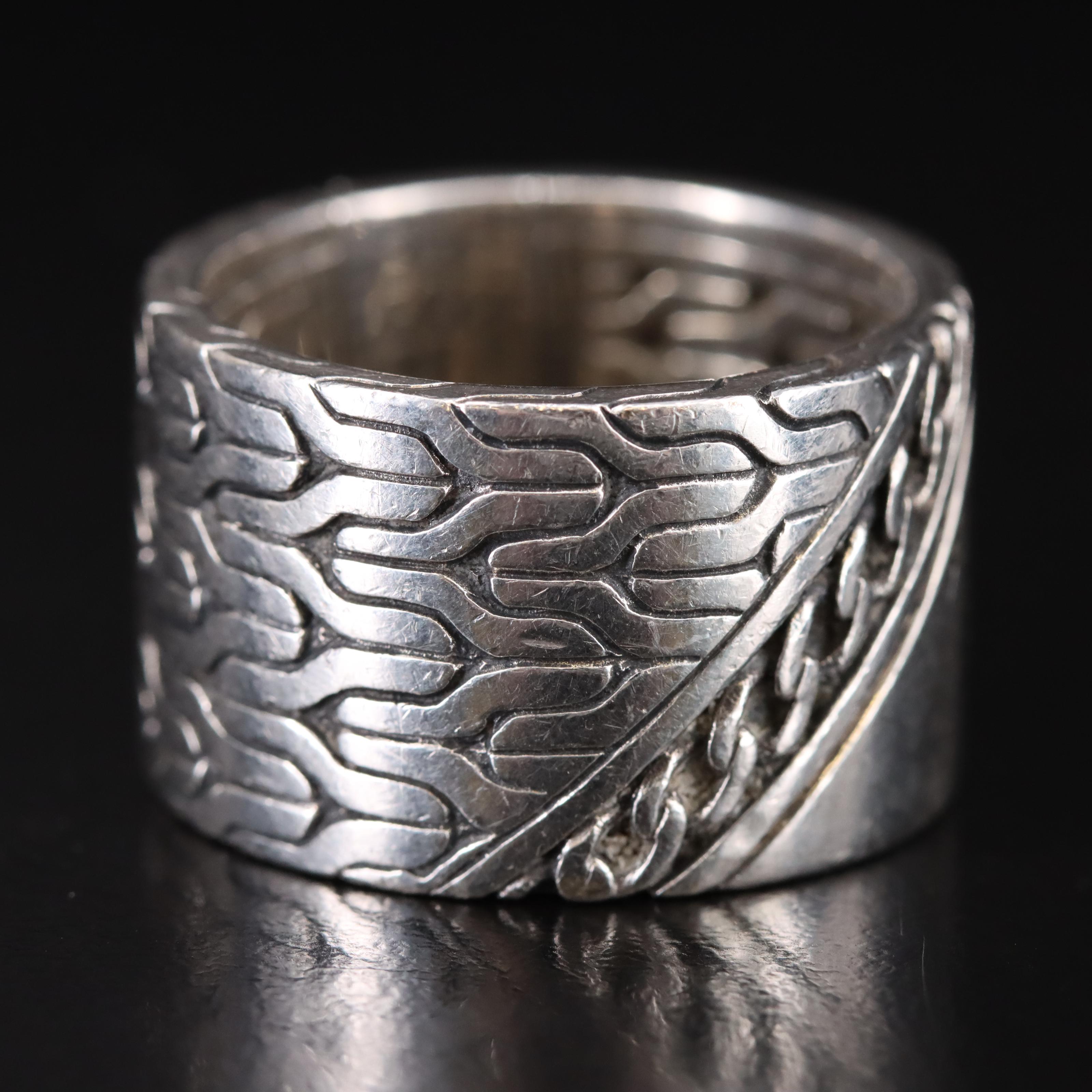 John Hardy "Classic Chain" Sterling Band