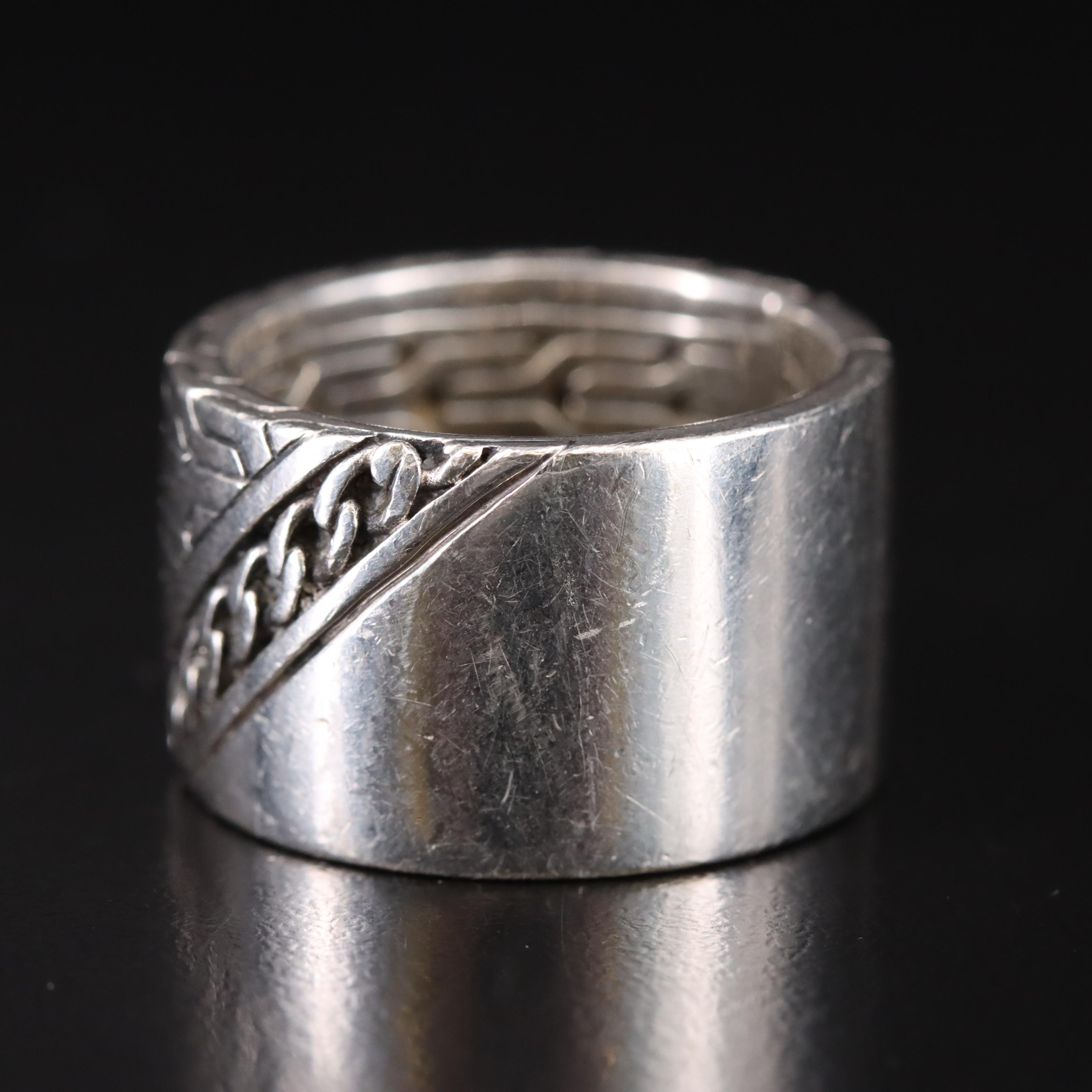 John Hardy "Classic Chain" Sterling Band