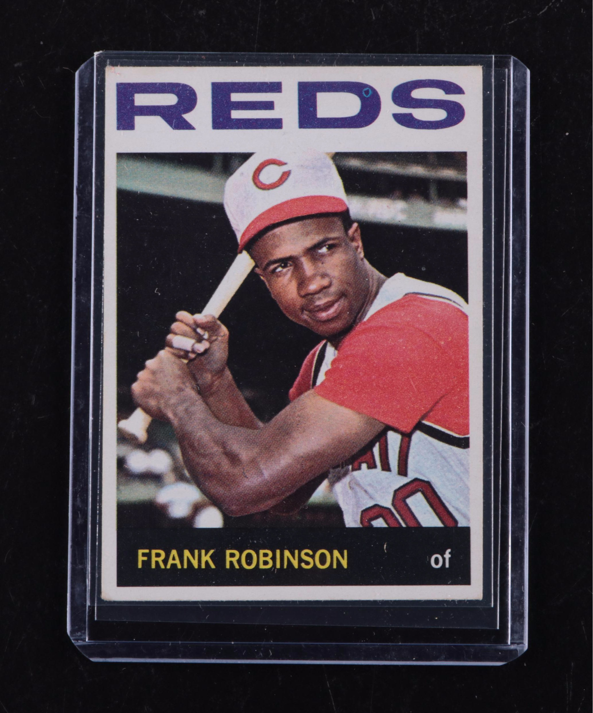 Topps Baseball Cards Featuring Hank Aaron, Frank Robinson, and More, 1950s–1960s