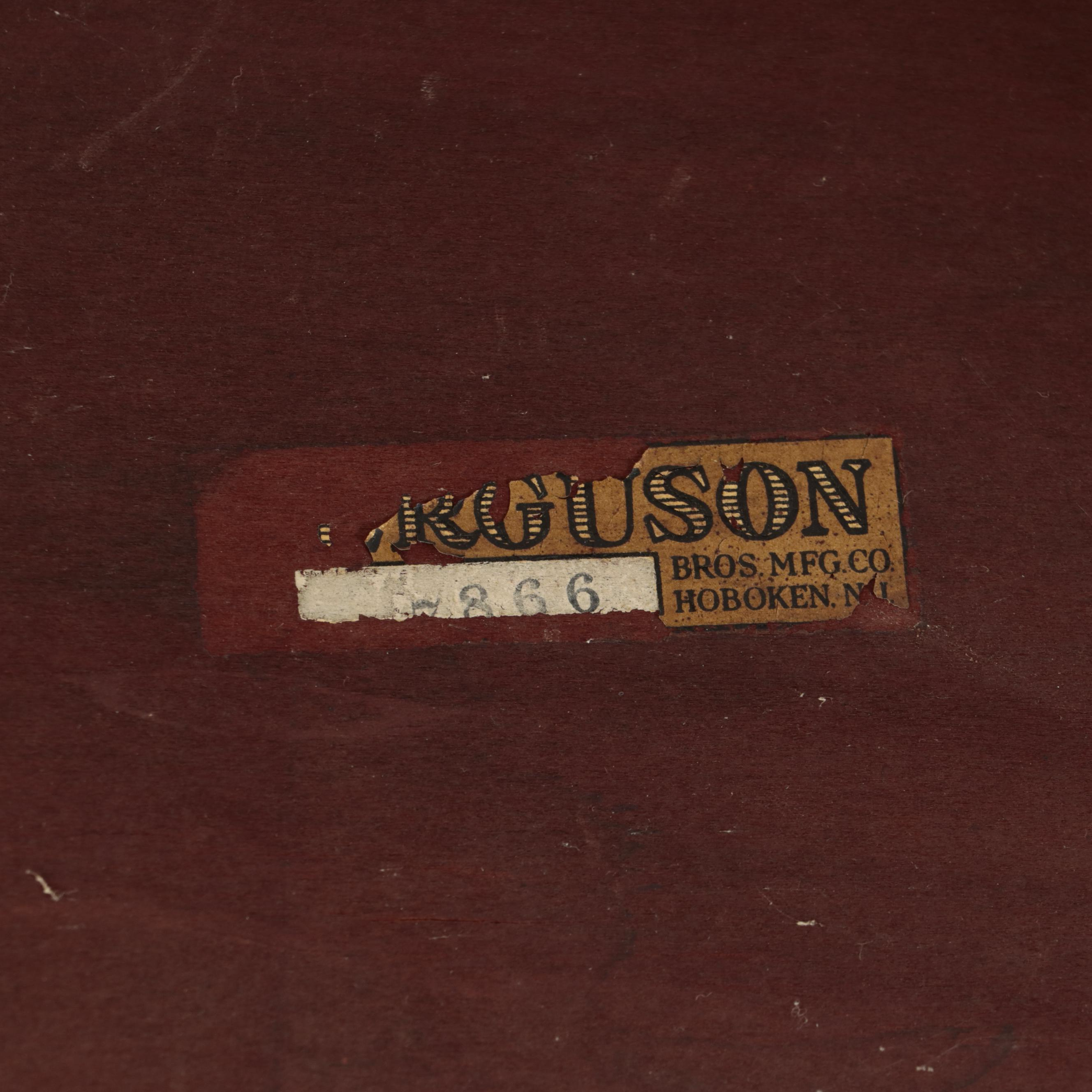 Pair of Hepplewhite Style Tiered Mahogany End Tables