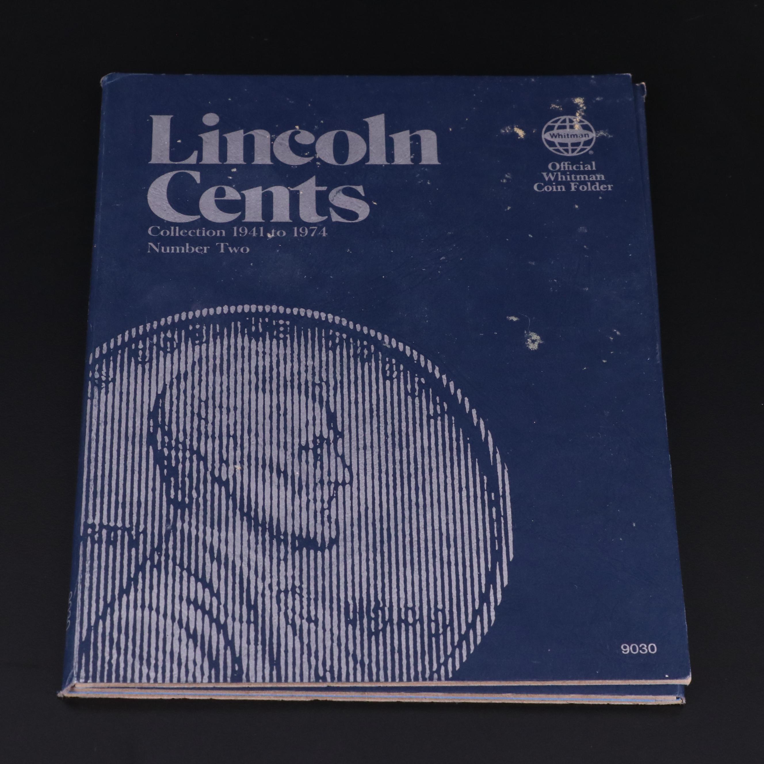Thirteen Complete Lincoln Cent Sets 1941-1974, Each Set With 105 Coins
