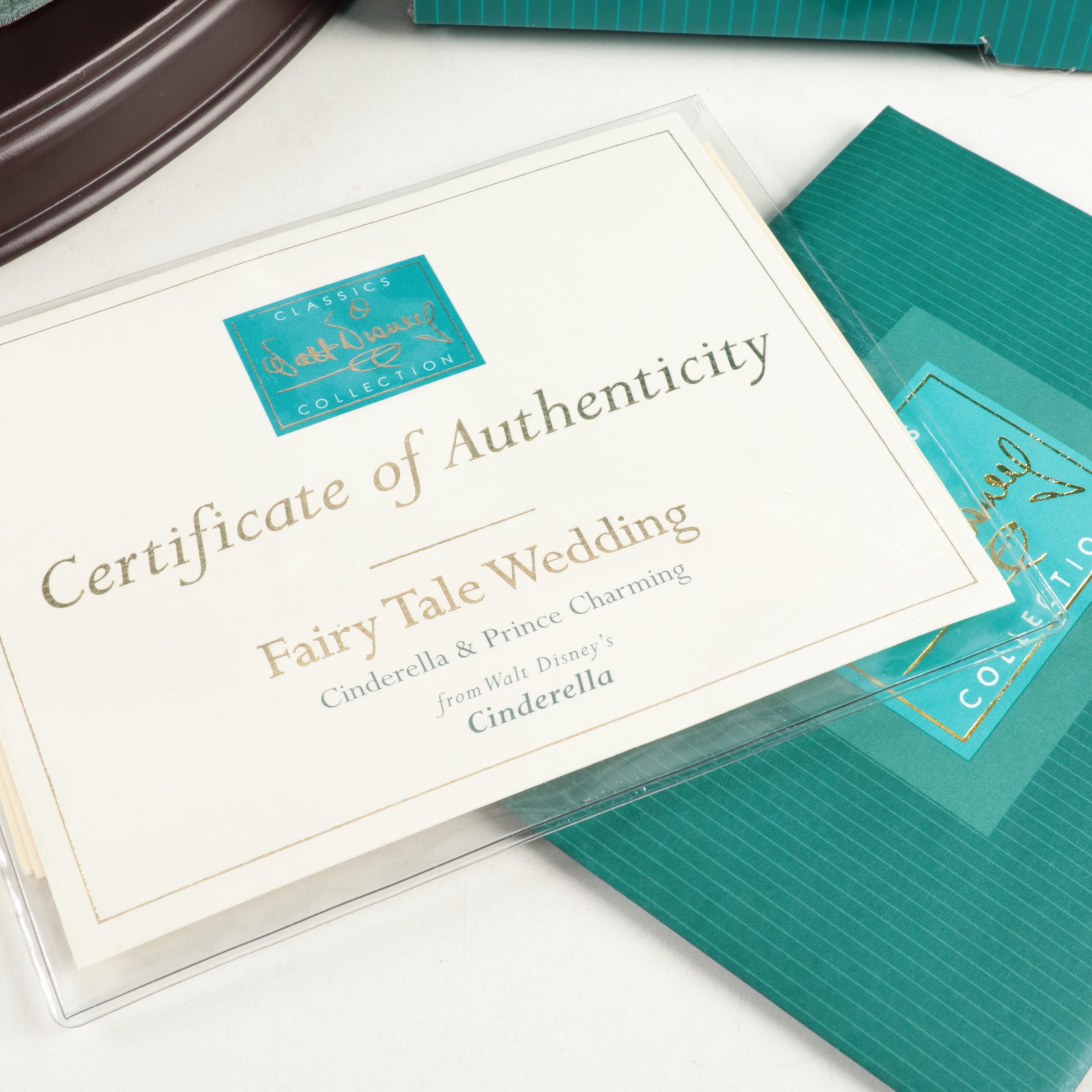 Walt Disney Classics Collection Cinderella Ceramic Figurines