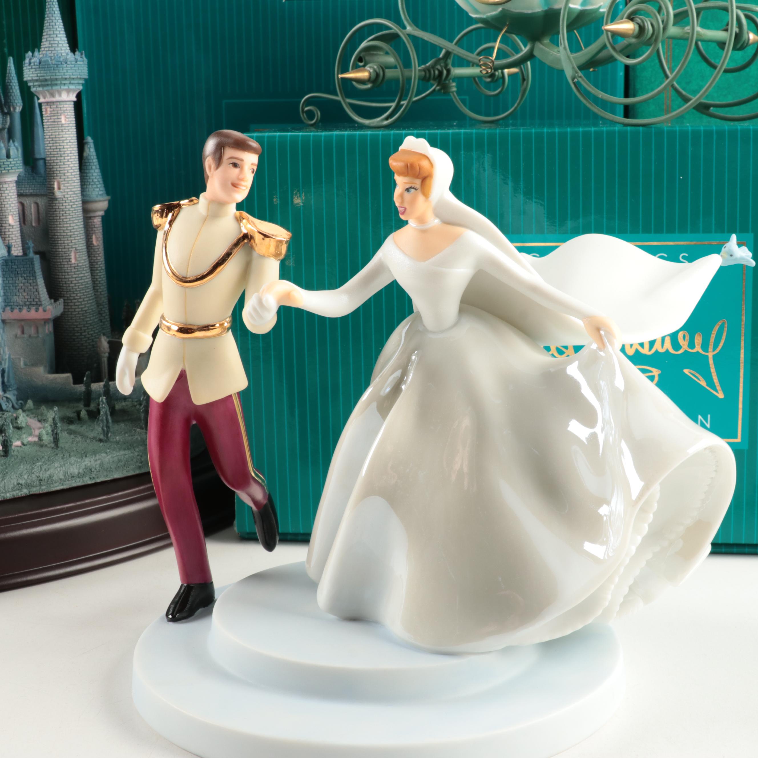 Walt Disney Classics Collection Cinderella Ceramic Figurines