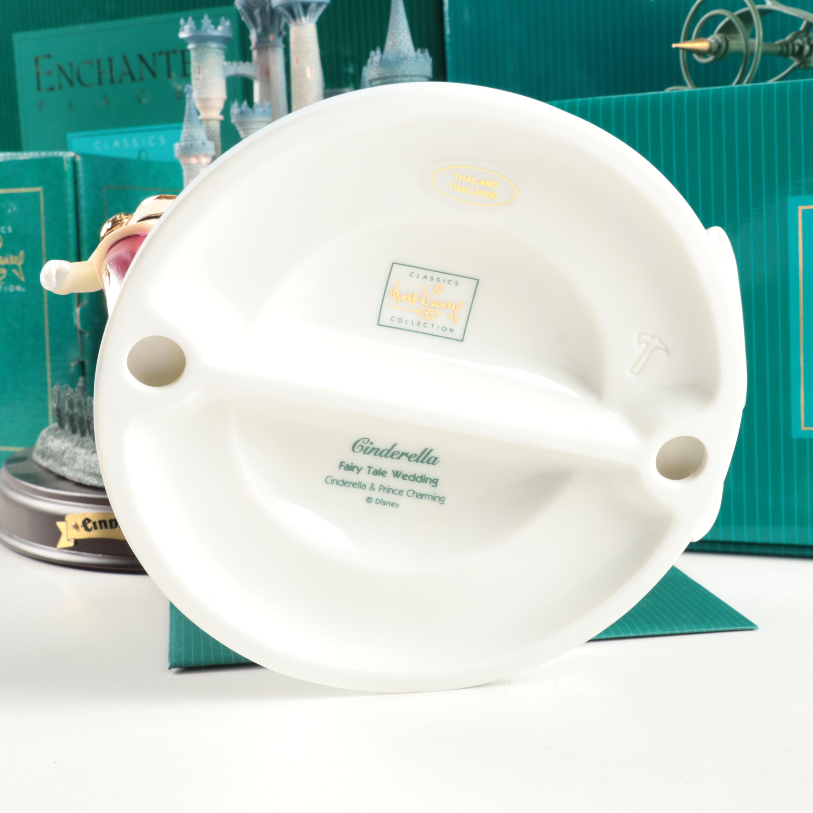 Walt Disney Classics Collection Cinderella Ceramic Figurines