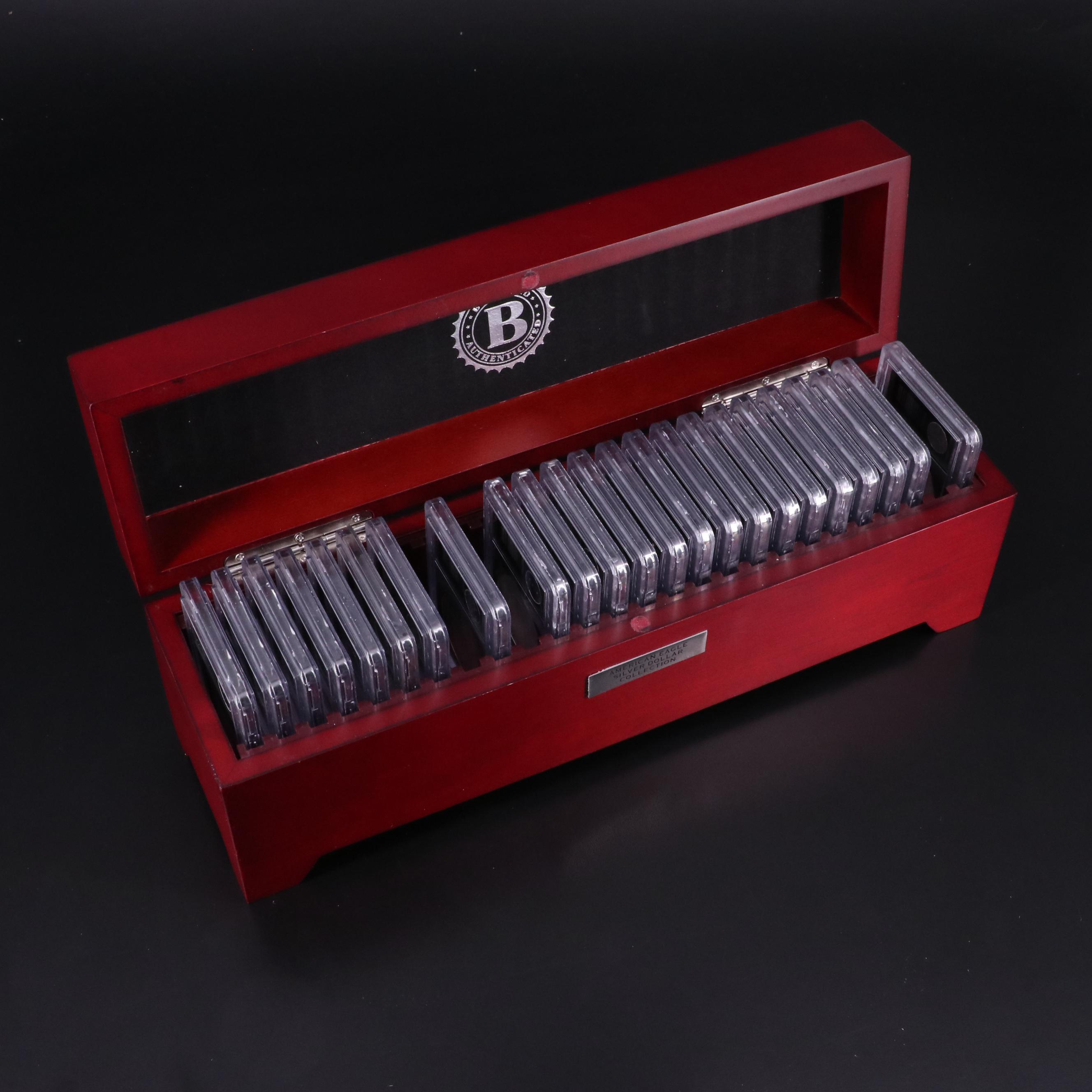 Partial Set of 23 American Silver Eagles 1986-2020