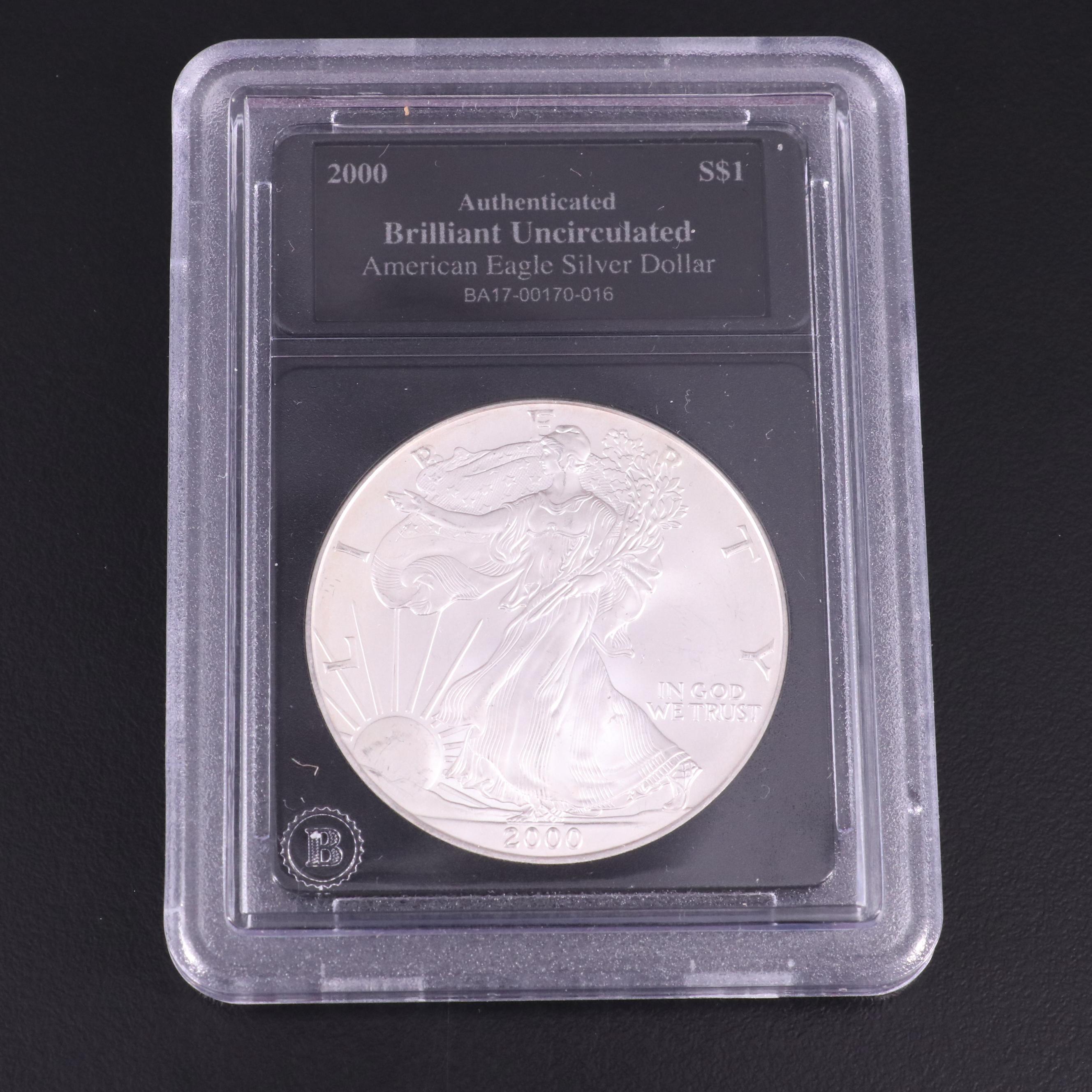 Partial Set of 23 American Silver Eagles 1986-2020