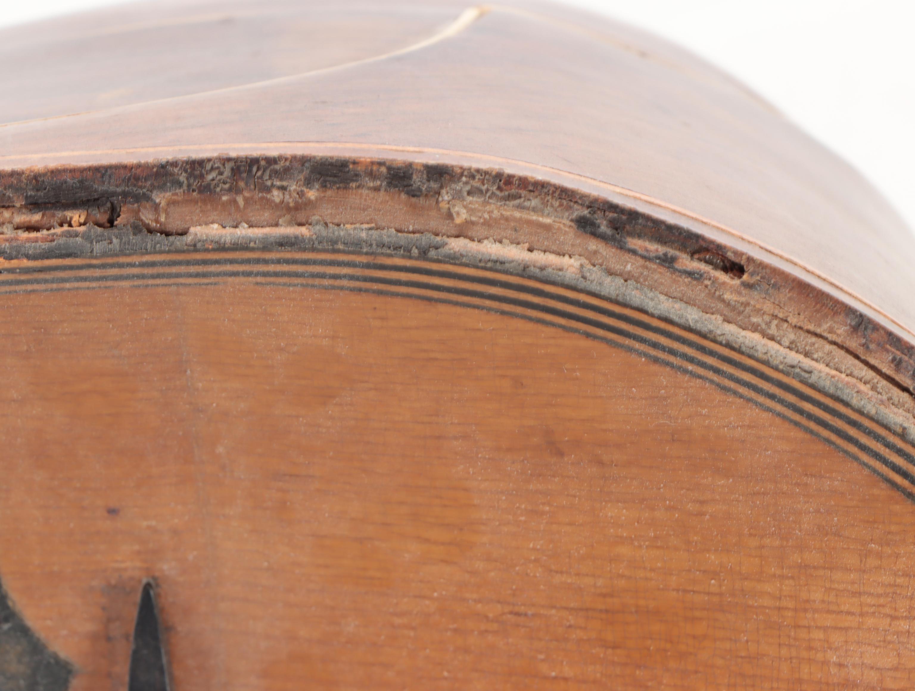 Midland Mother-of-Pearl Inlay Wood Bowlback Mandolin