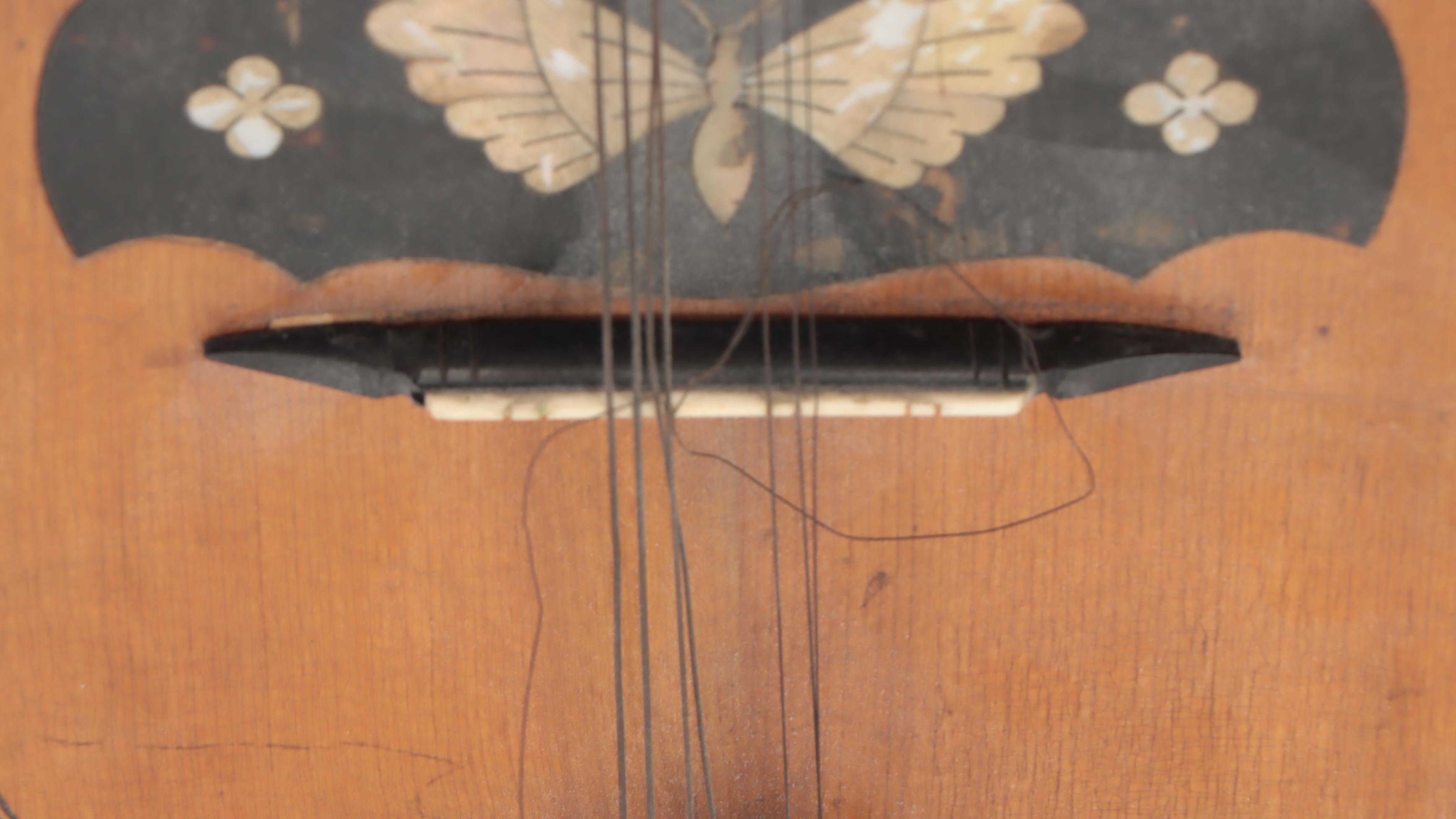 Midland Mother-of-Pearl Inlay Wood Bowlback Mandolin