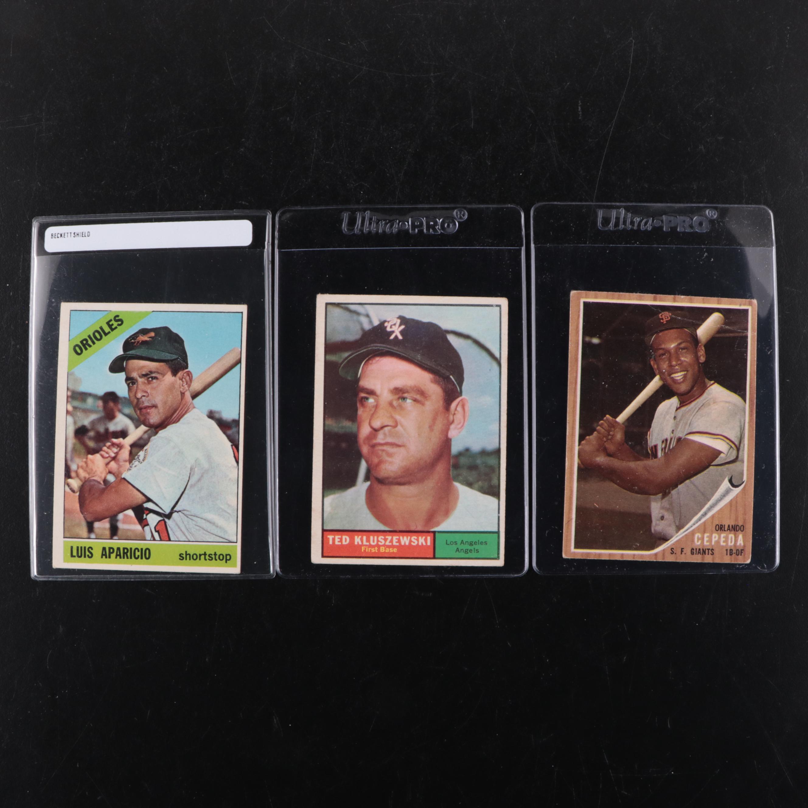 Topps Baseball Cards Featuring Roberto Clemente, Jim Palmer Rookie and More
