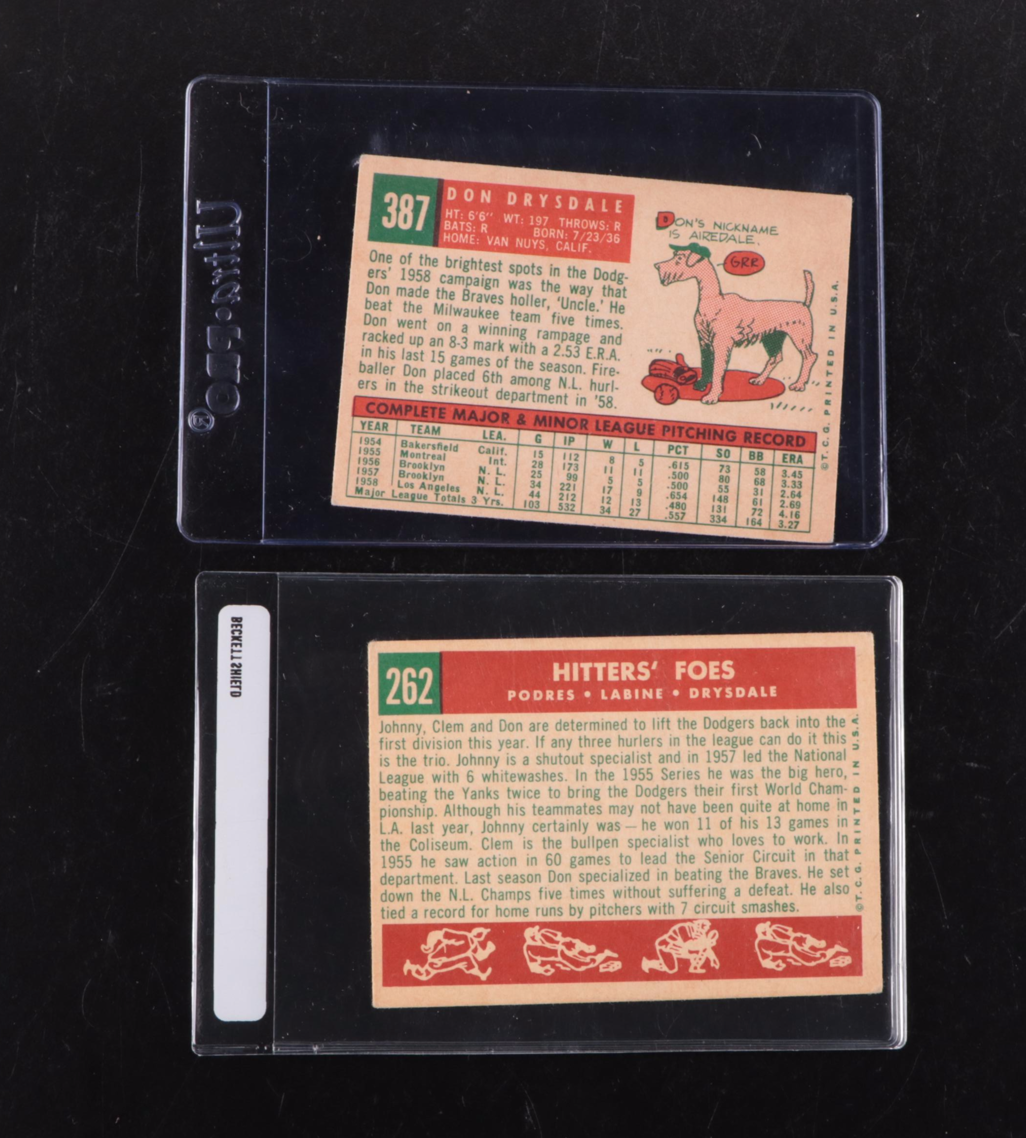 Topps Baseball Cards Featuring Roberto Clemente, Jim Palmer Rookie and More