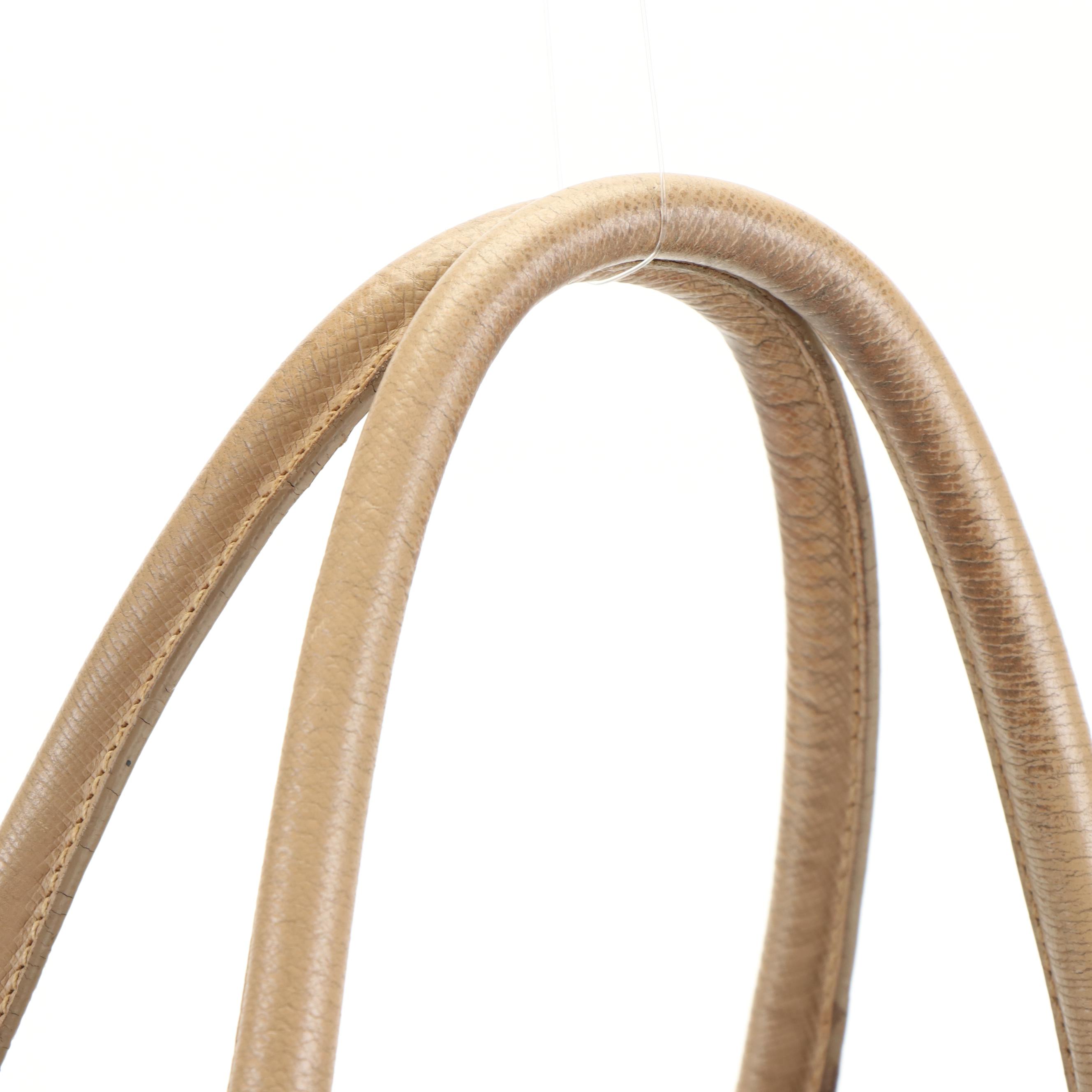 Prada Saffiano Lux Double Zip Galleria Tote