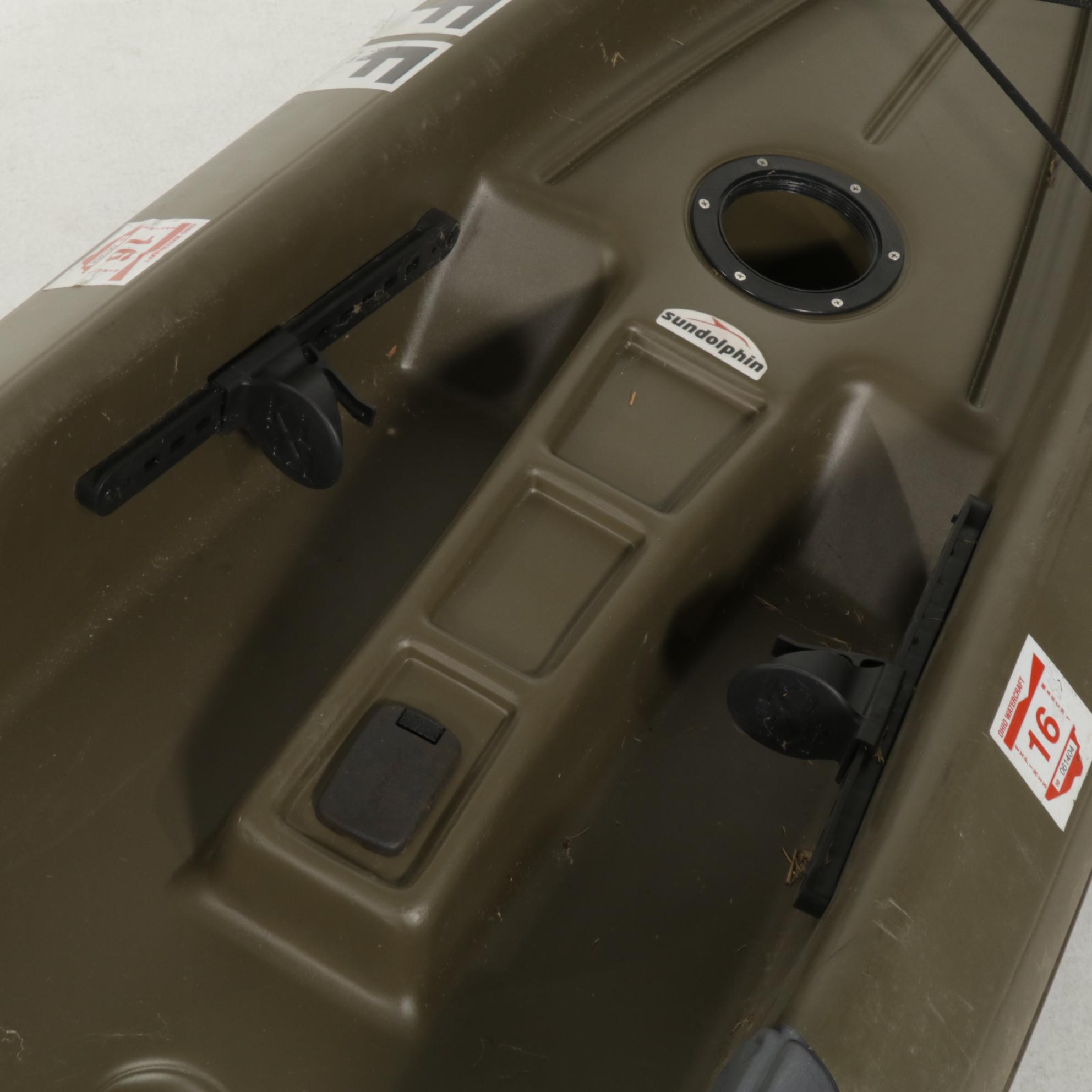 Sundolphin 12Foot Molded Plastic Kayak EBTH