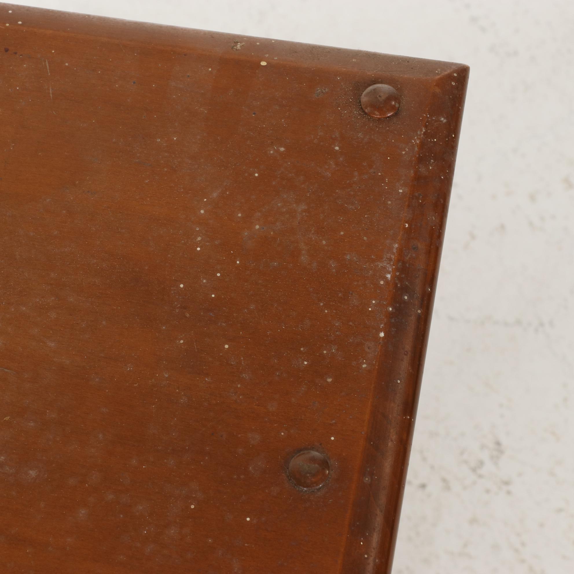 Maple Dough Box End Table, Mid to Late 20th Century