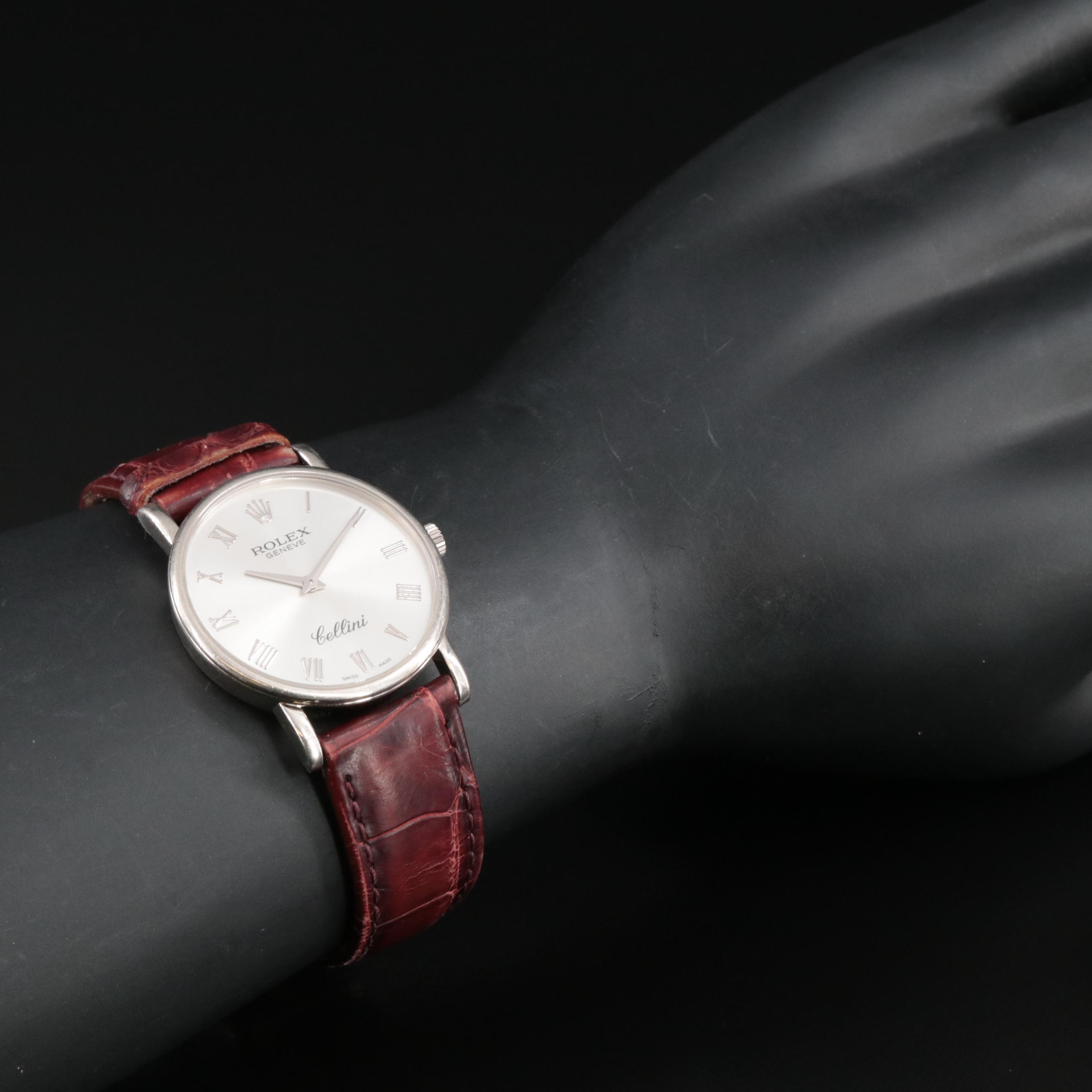 18K Rolex Cellini Manual-Wind Watch