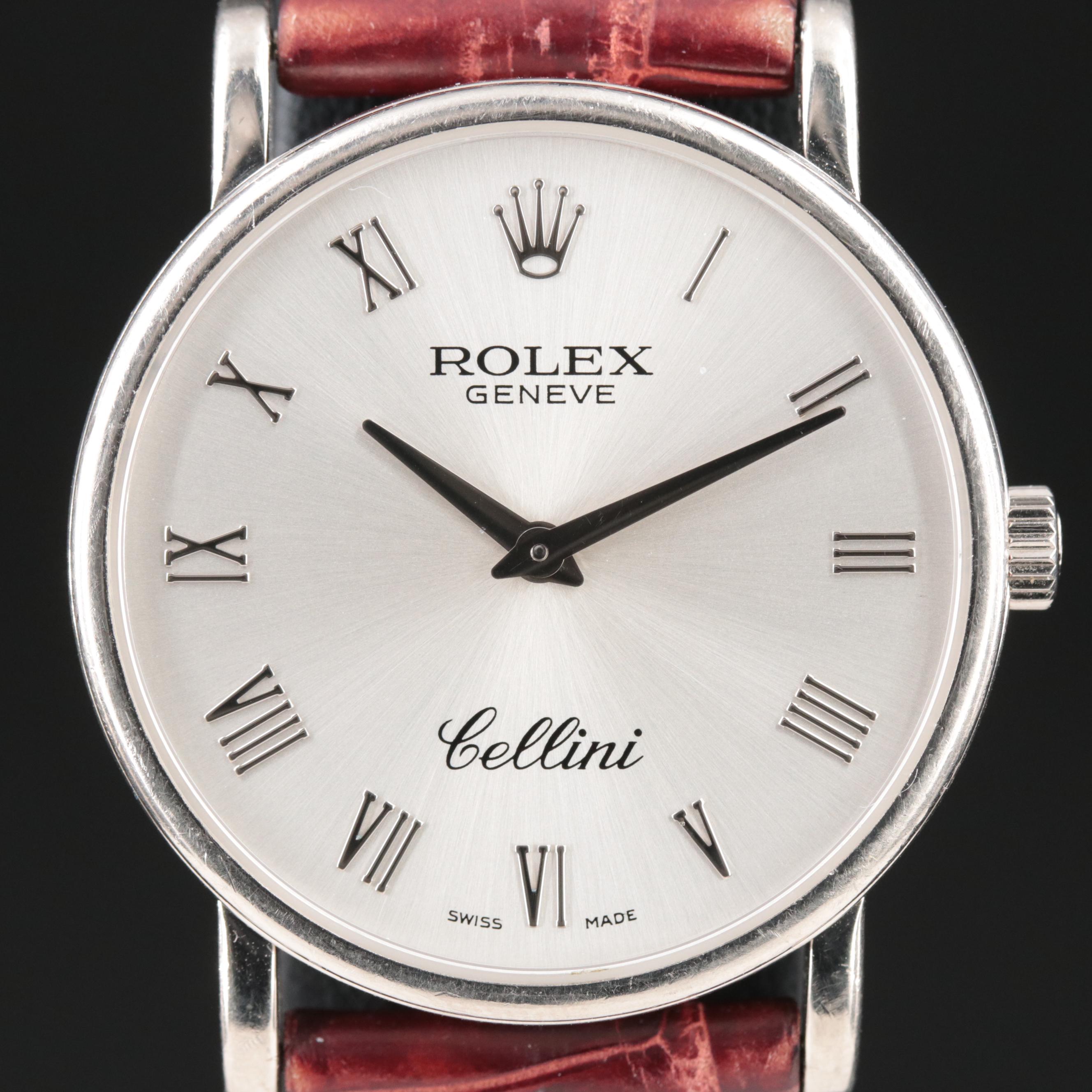 18K Rolex Cellini Manual-Wind Watch