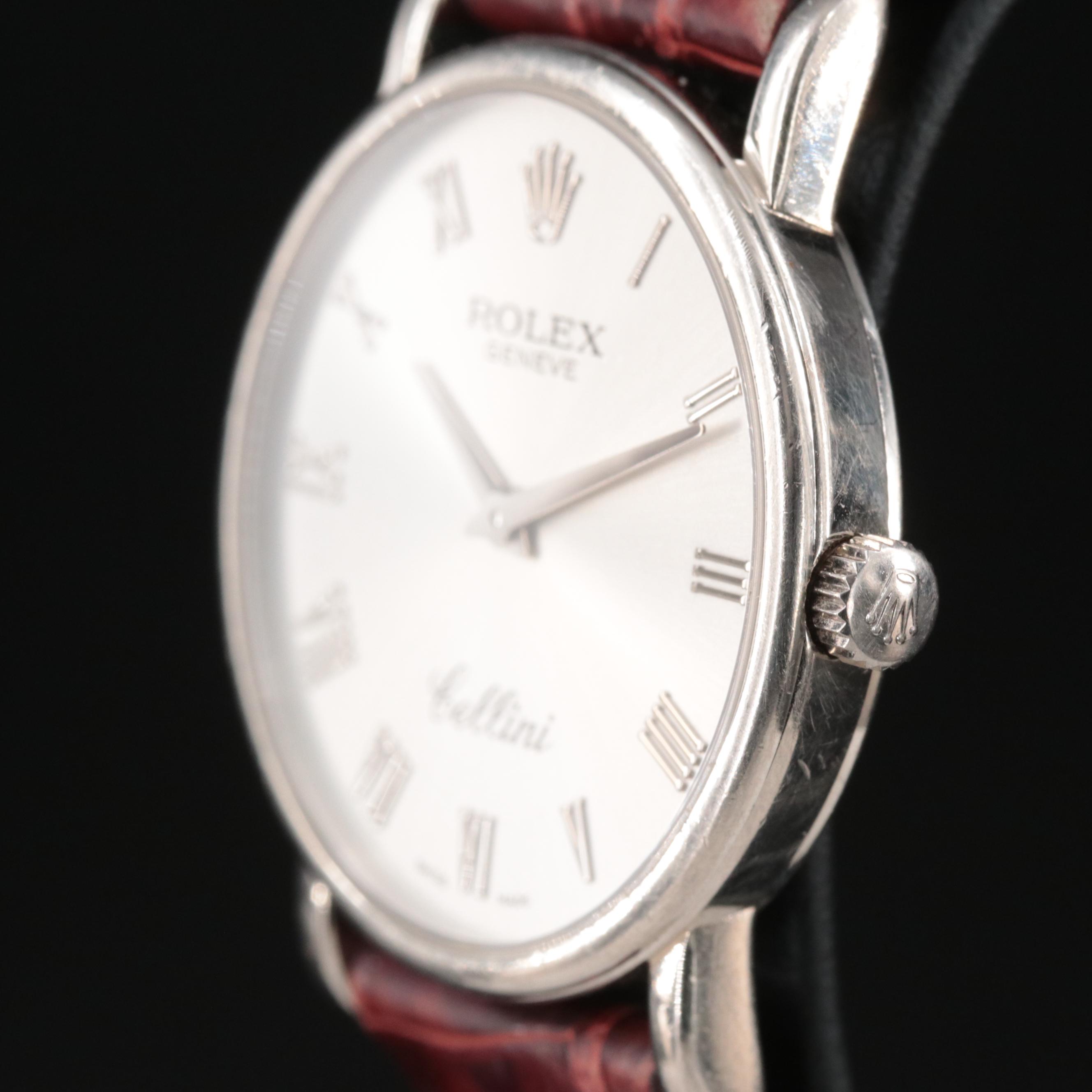 18K Rolex Cellini Manual-Wind Watch